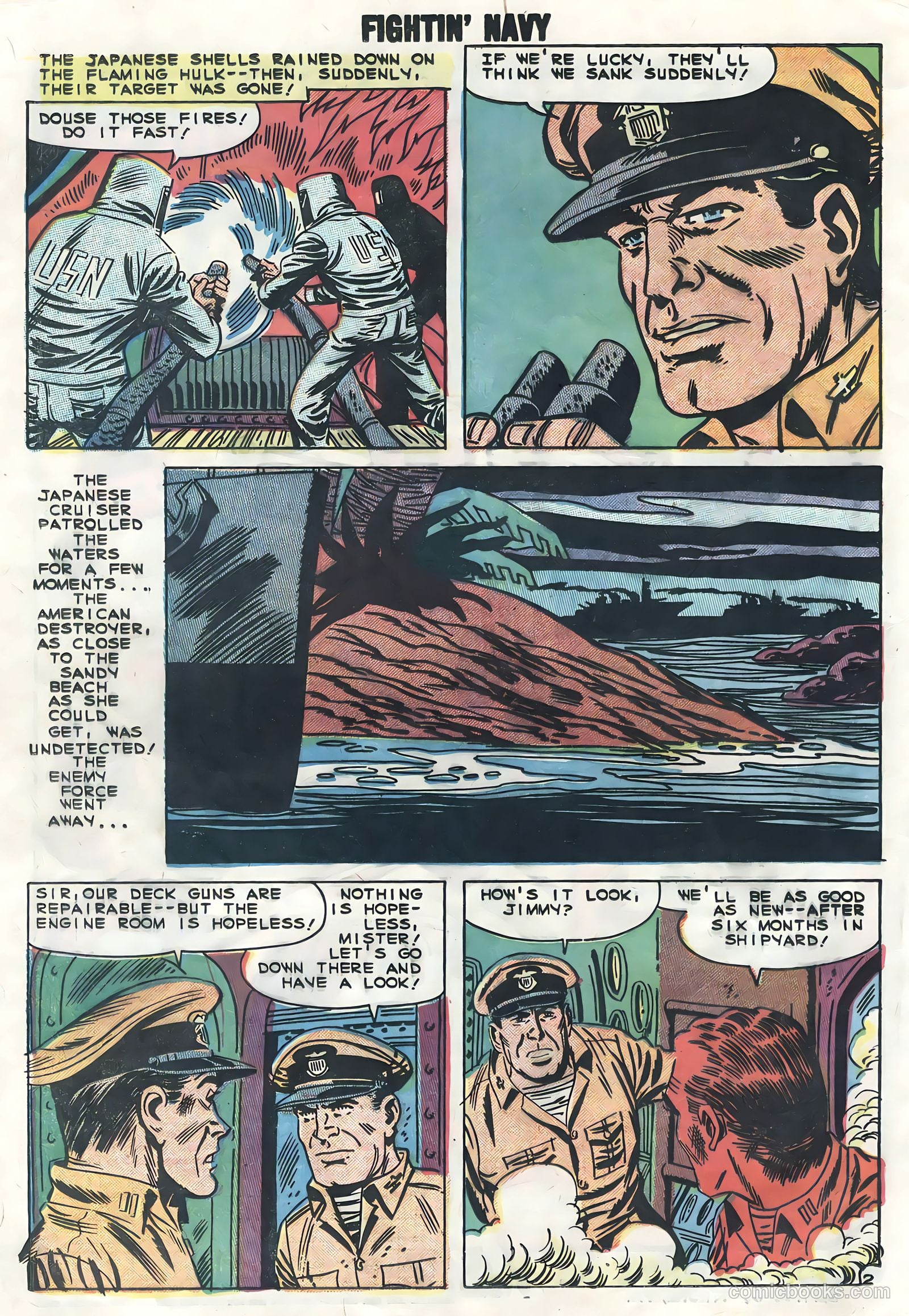 Fightin' Navy #88 — page 16 of 36