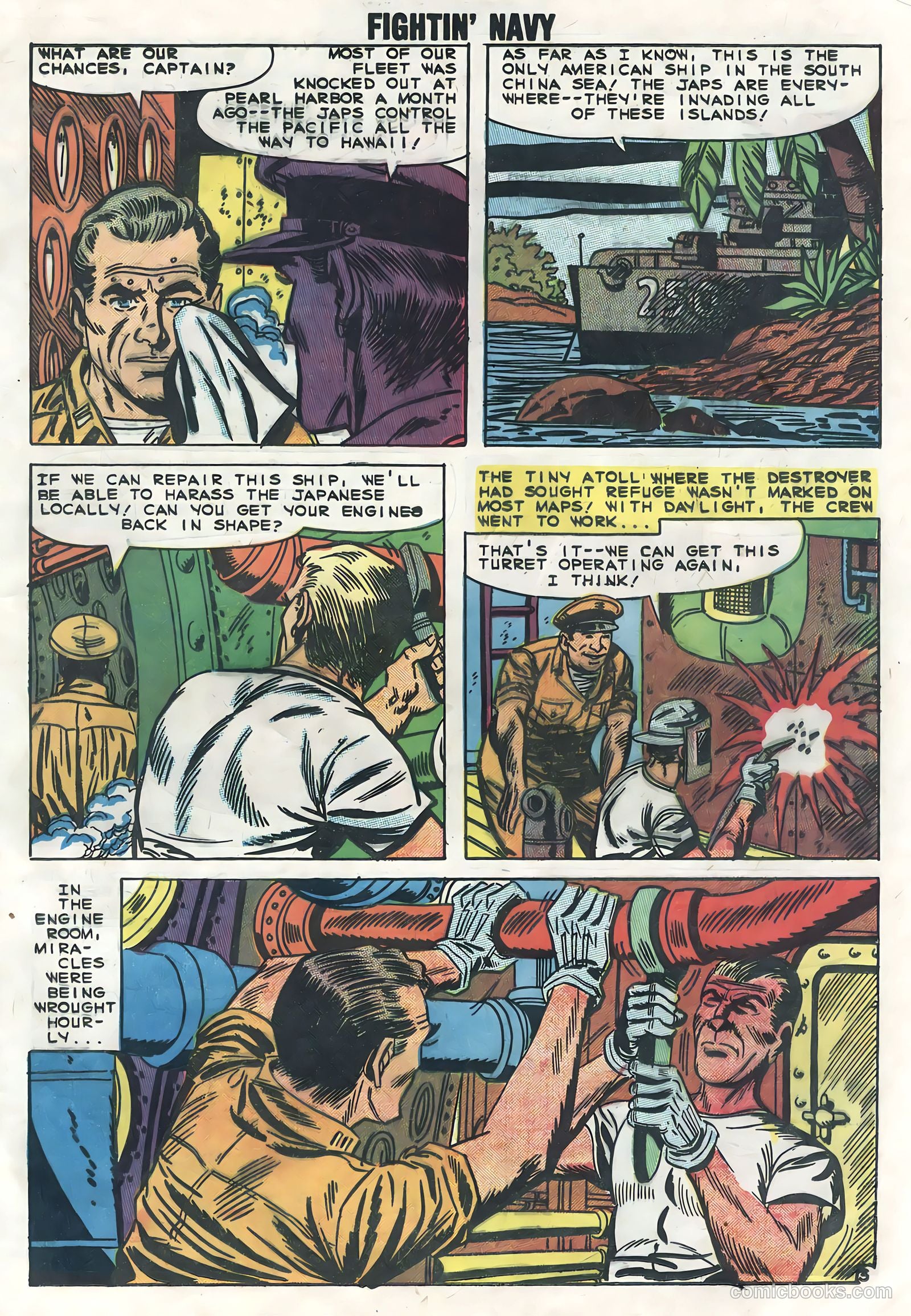 Fightin' Navy #88 — page 17 of 36