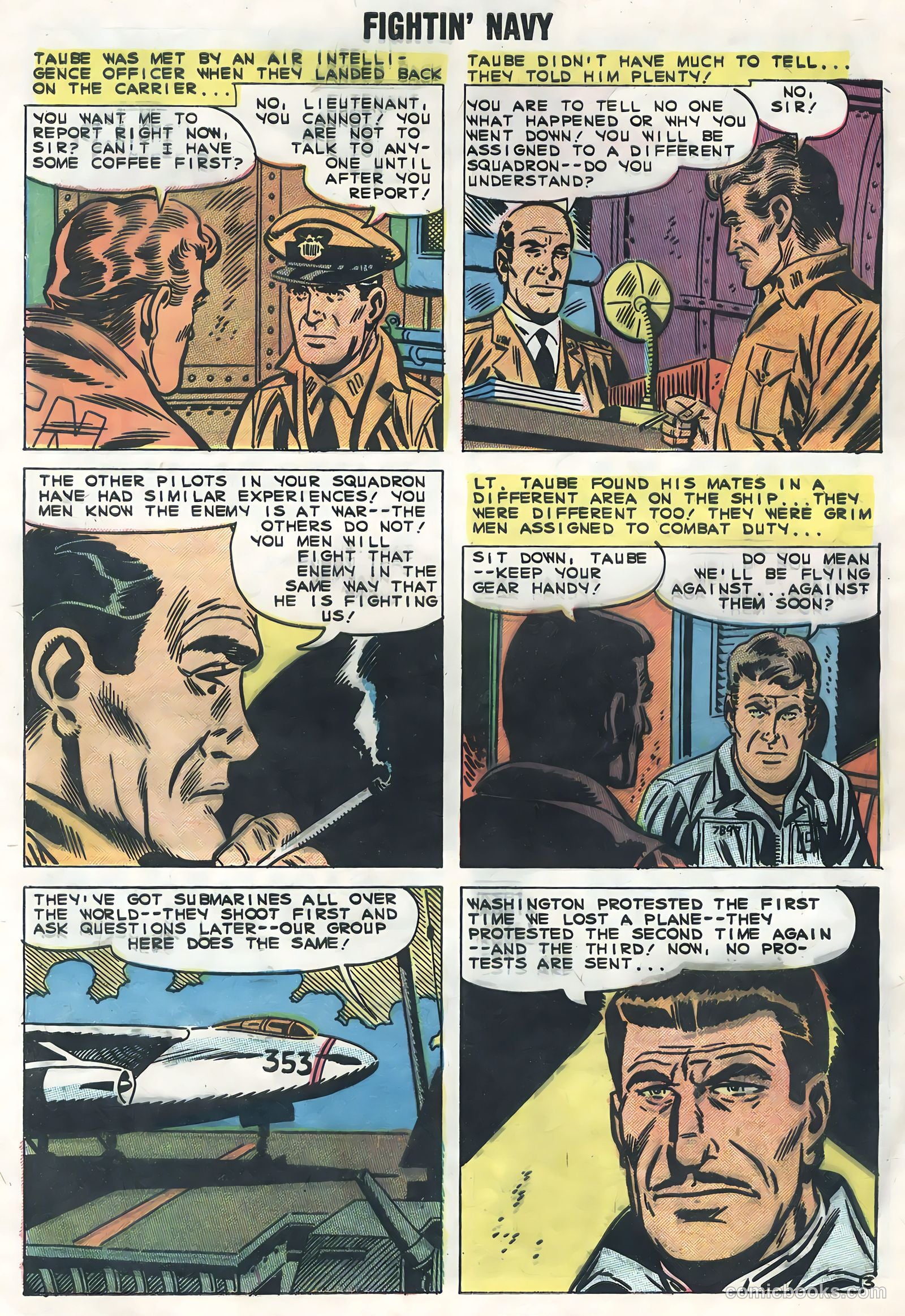Fightin' Navy #88 — page 28 of 36