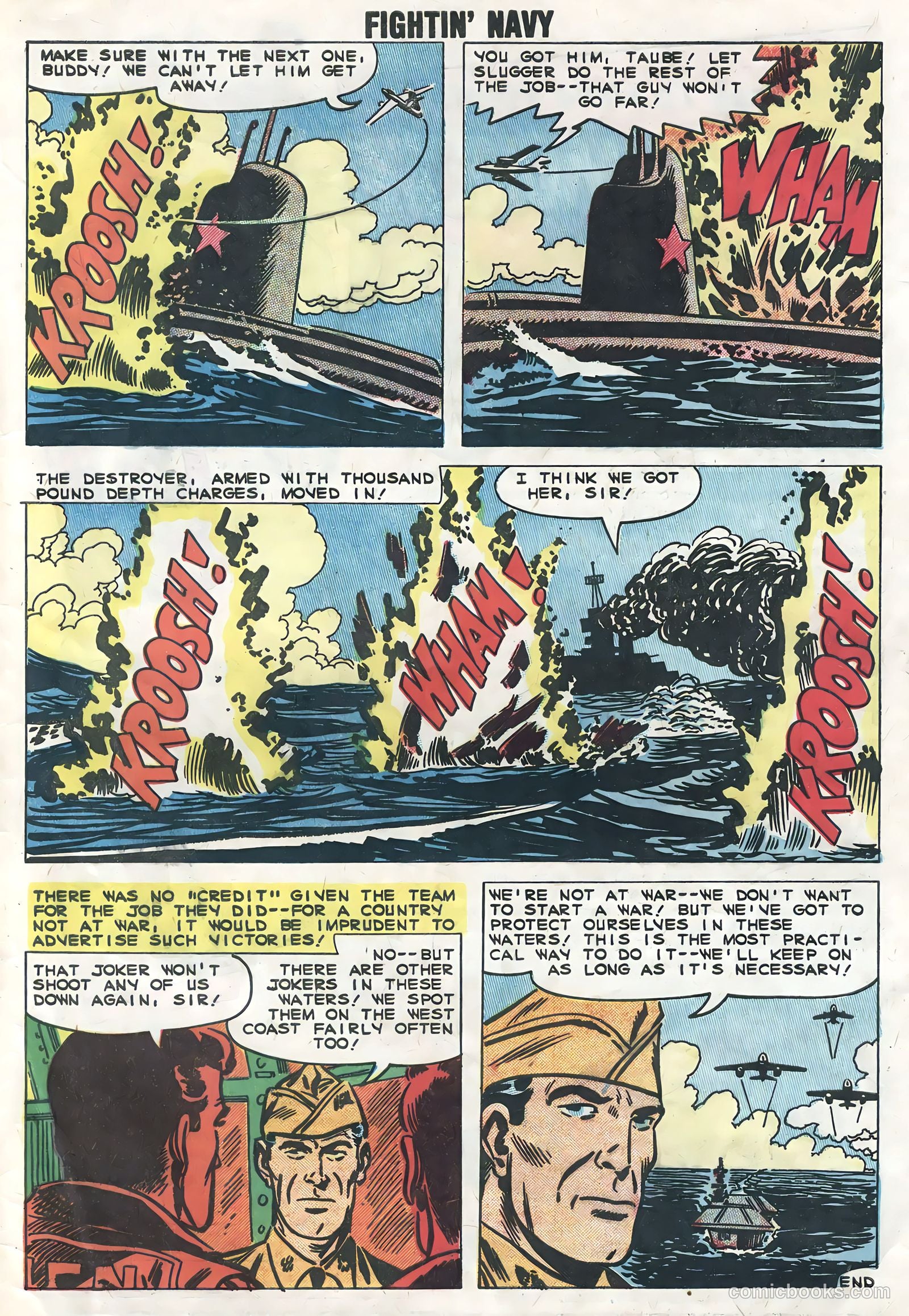 Fightin' Navy #88 — page 33 of 36