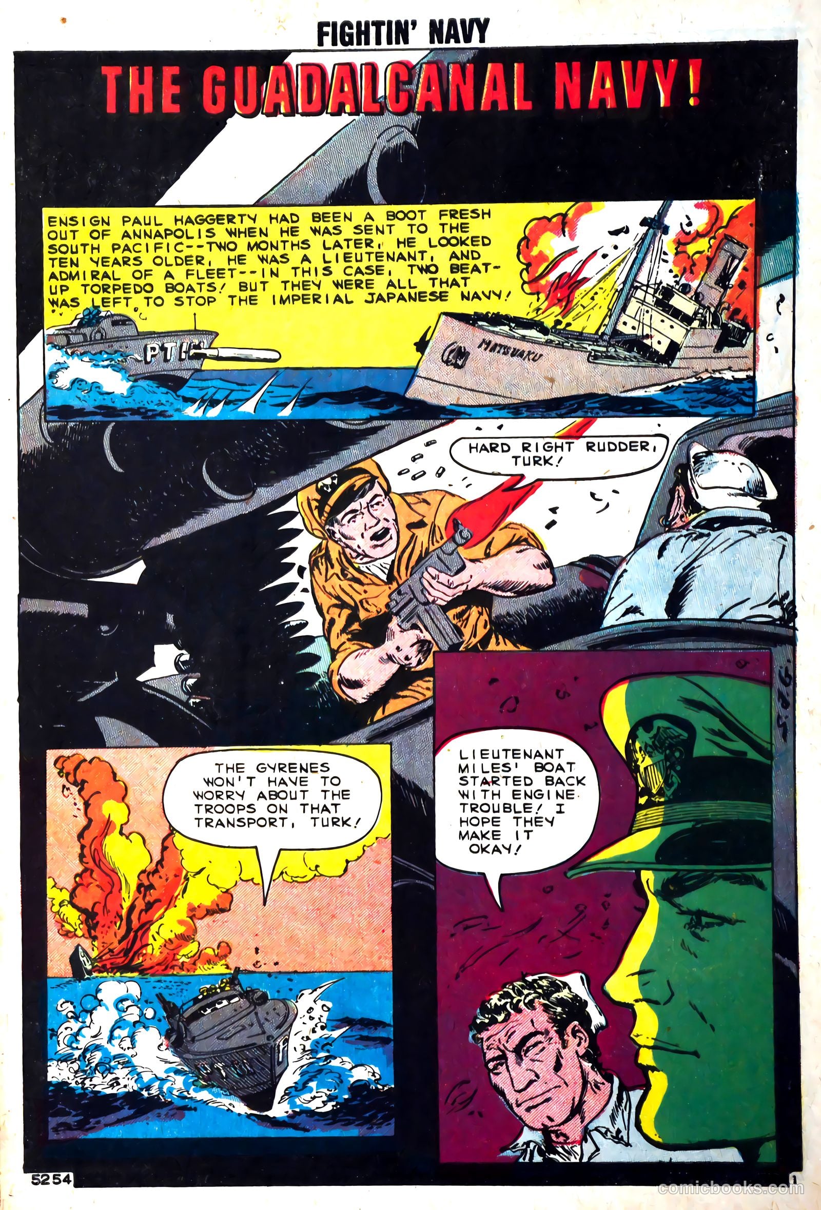 Fightin' Navy #89 — page 3 of 36