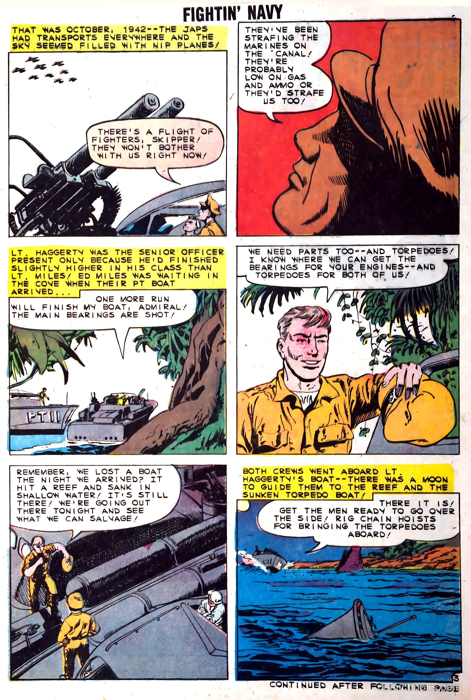 Fightin' Navy #89 — page 5 of 36