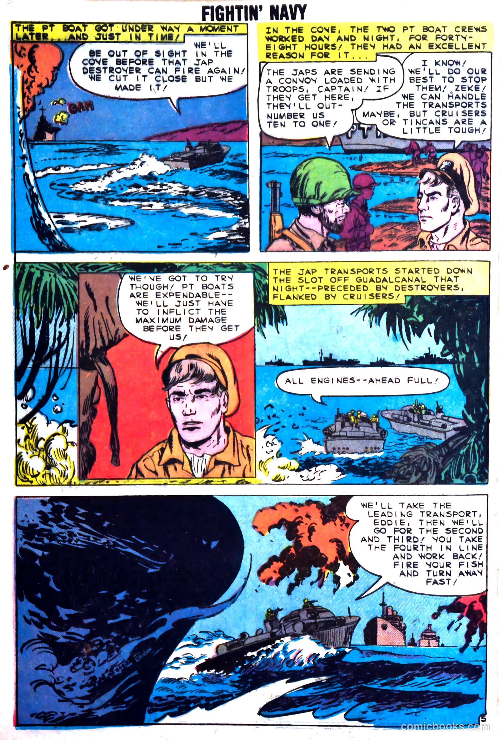Fightin' Navy #89 — page 8 of 36
