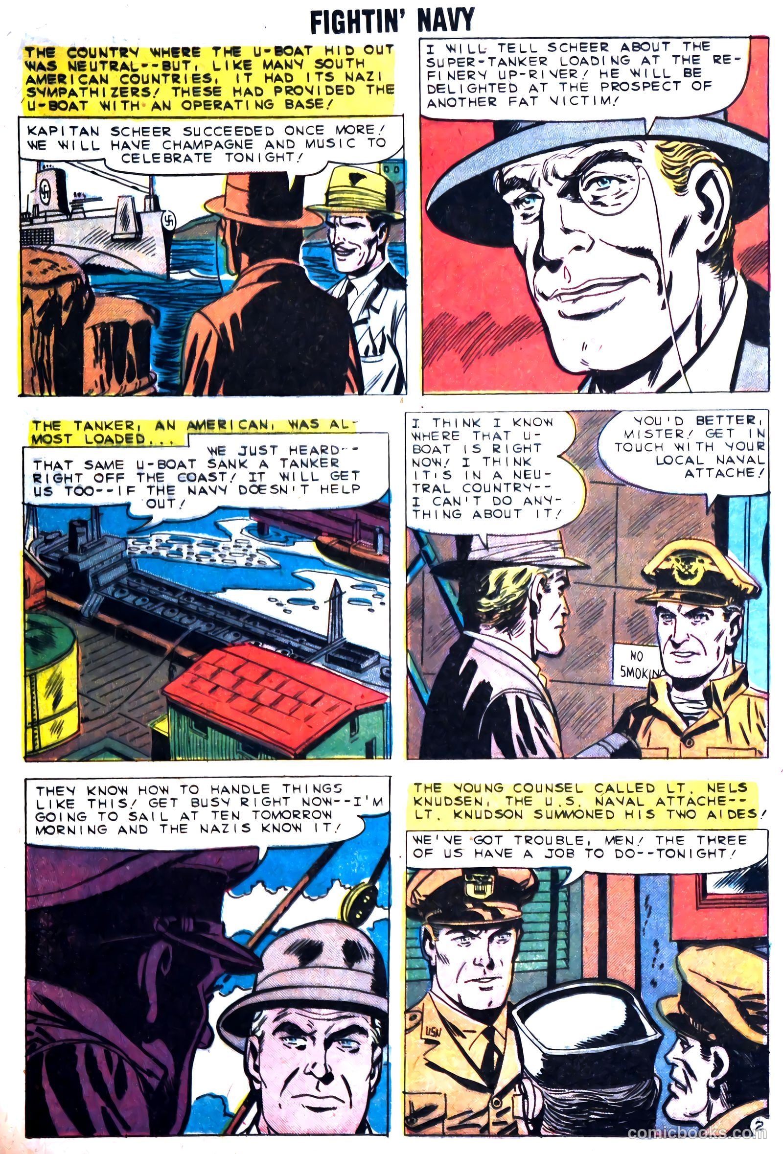 Fightin' Navy #89 — page 12 of 36