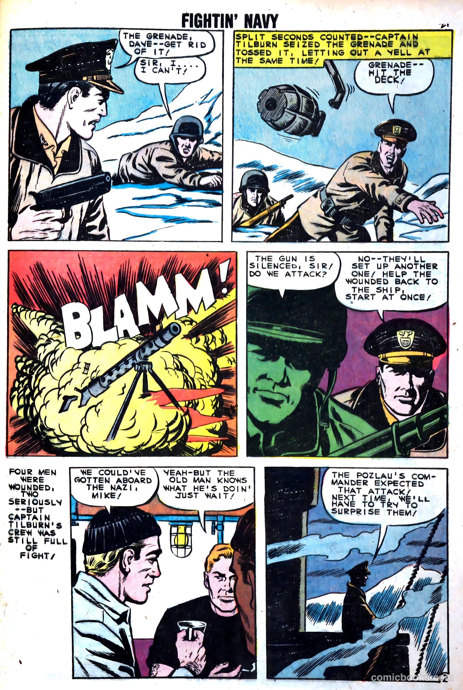 Fightin' Navy #89 — page 29 of 36