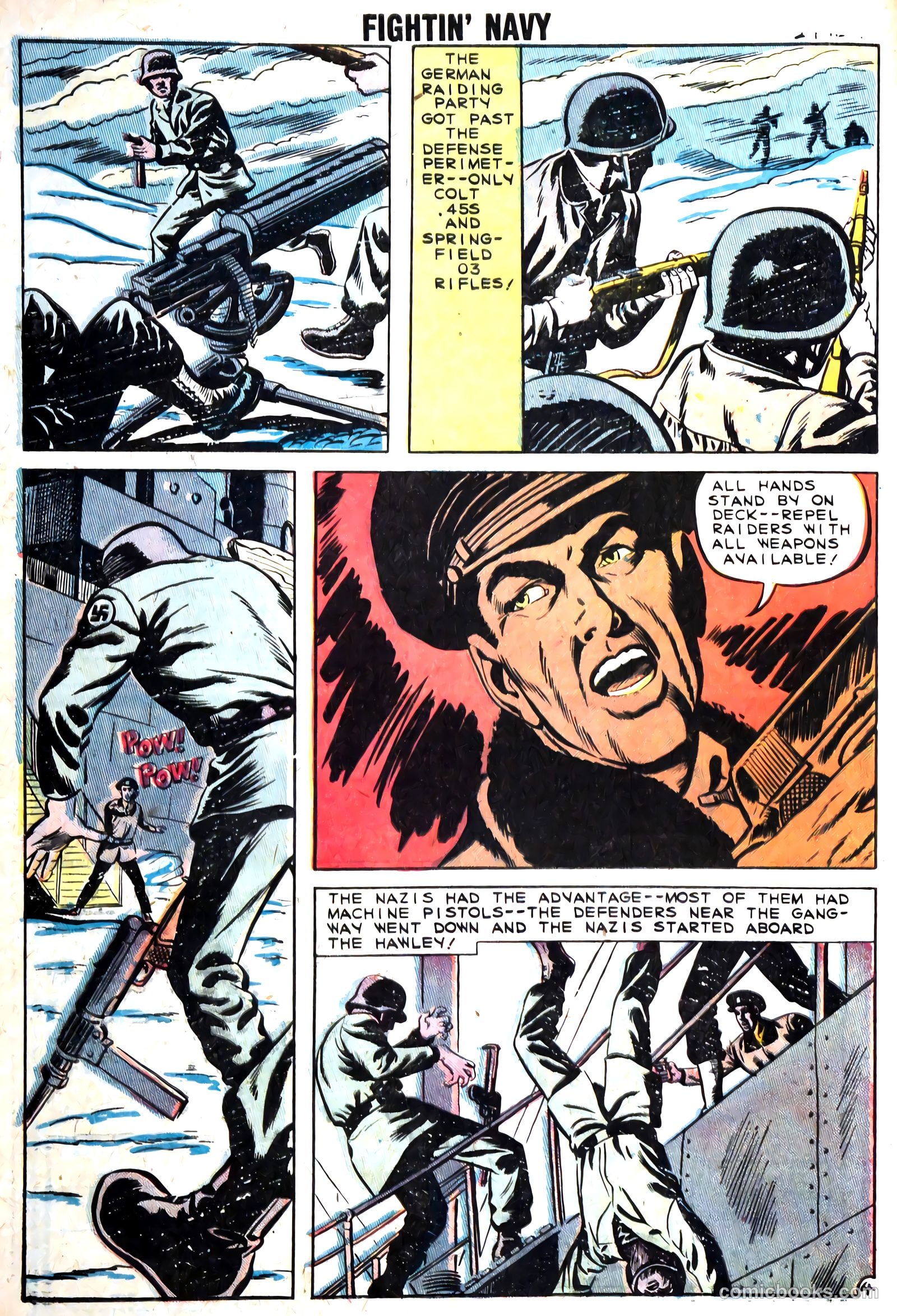 Fightin' Navy #89 — page 32 of 36