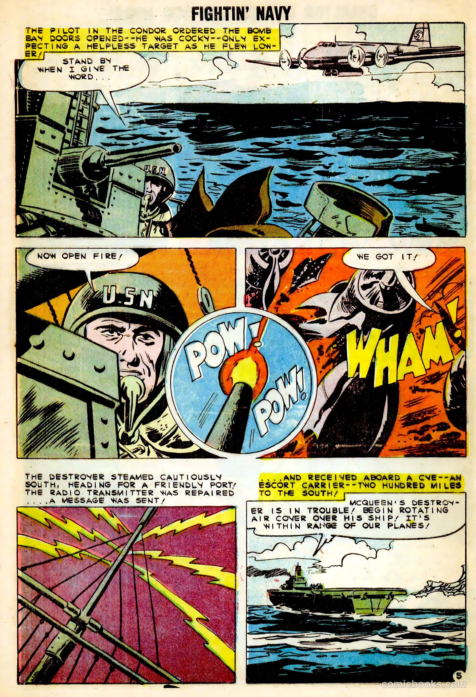Fightin' Navy #90 — page 8 of 36