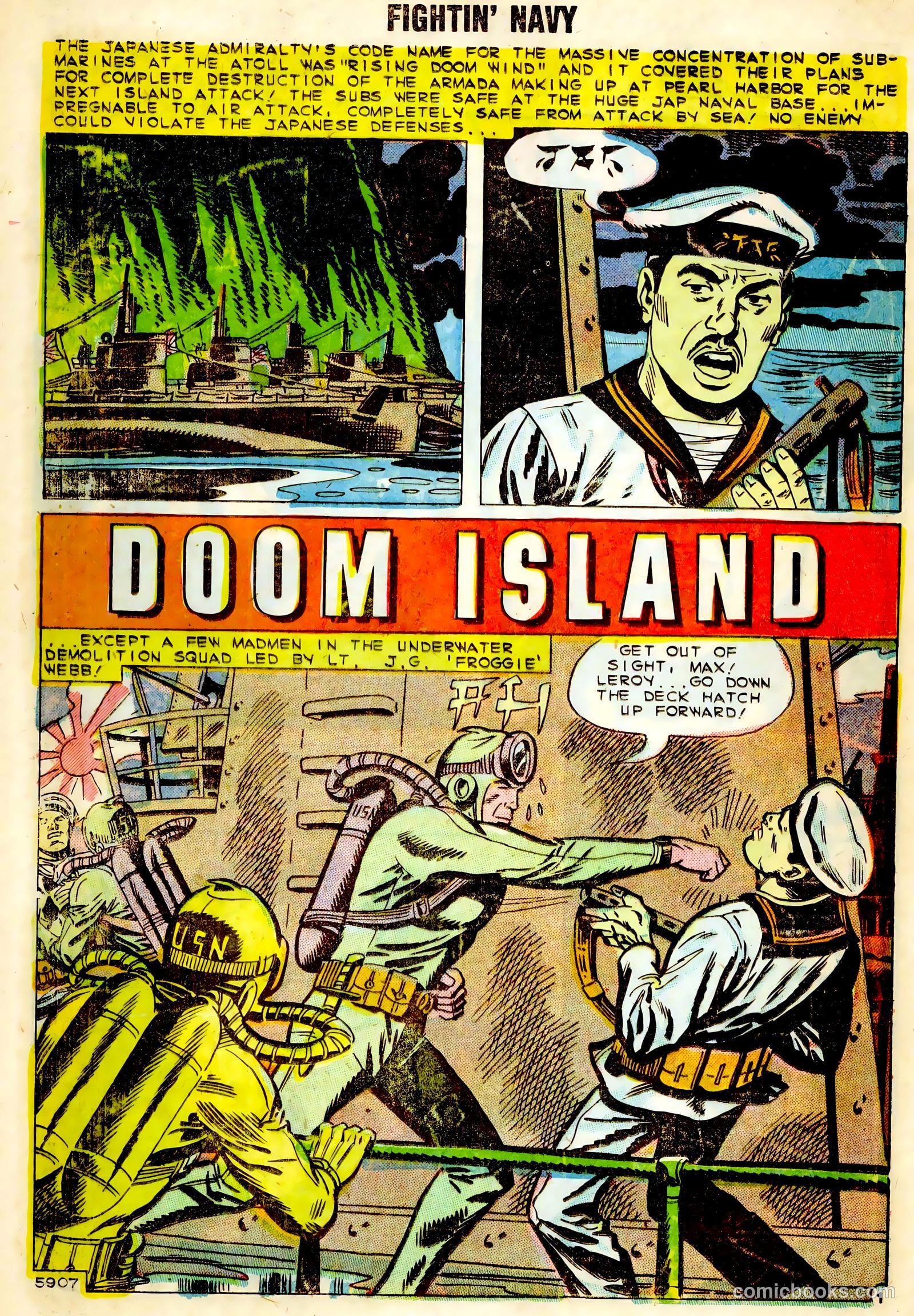 Fightin' Navy #90 — page 12 of 36