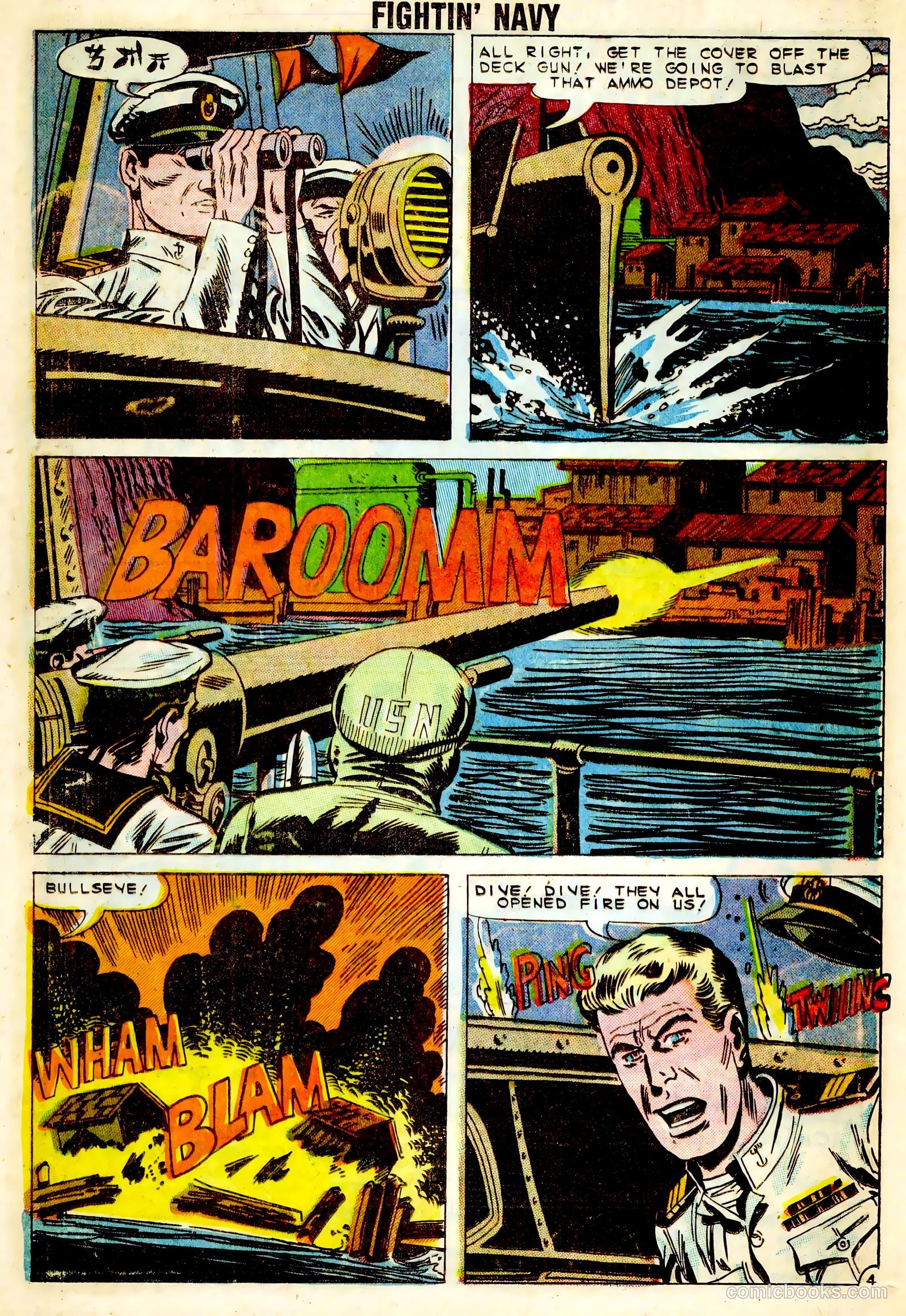 Fightin' Navy #90 — page 16 of 36