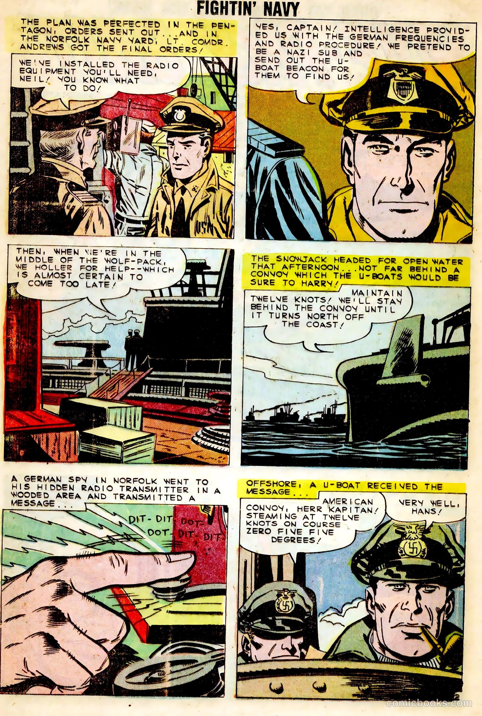Fightin' Navy #90 — page 20 of 36