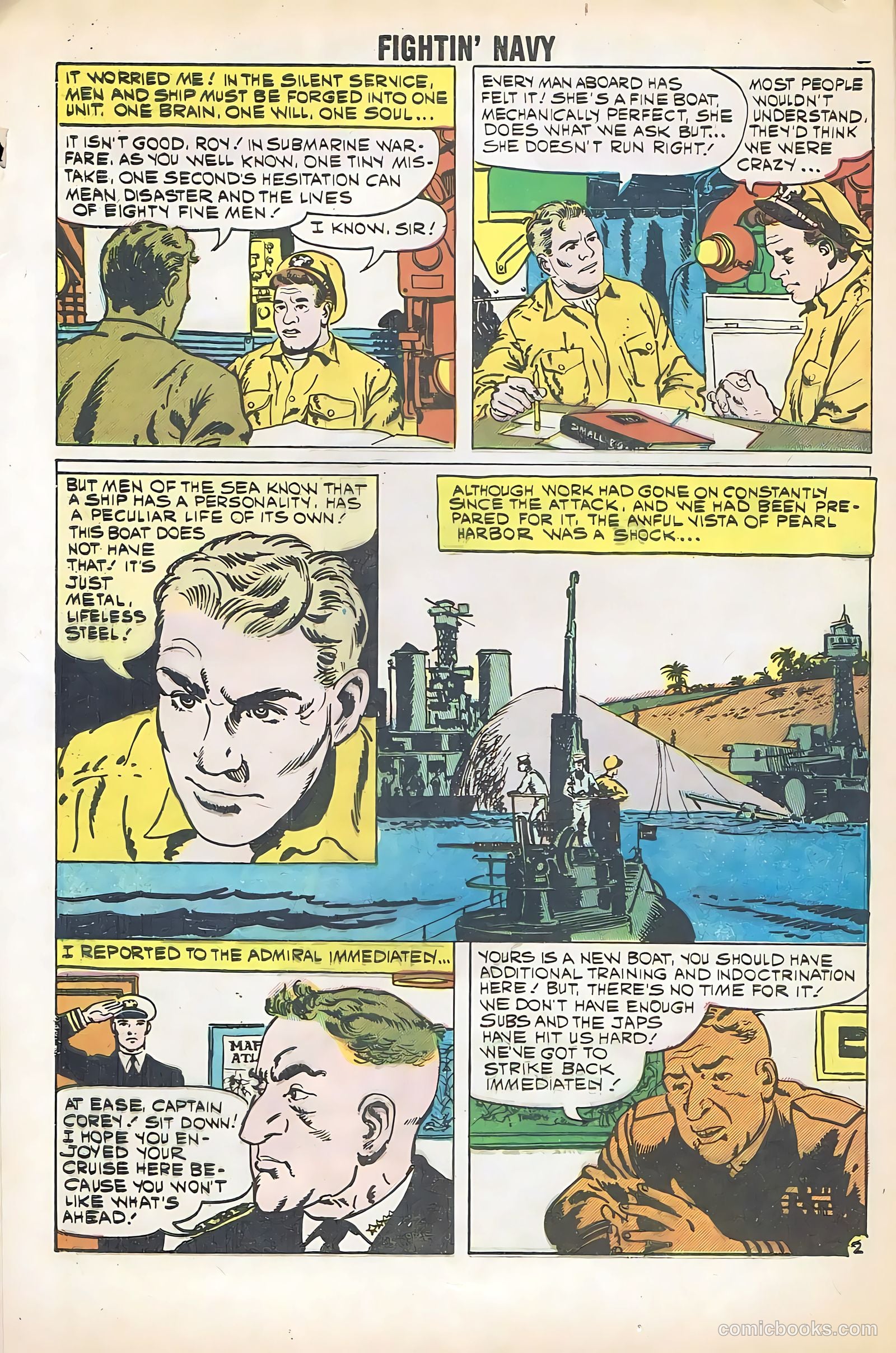 Fightin' Navy #91 — page 4 of 36