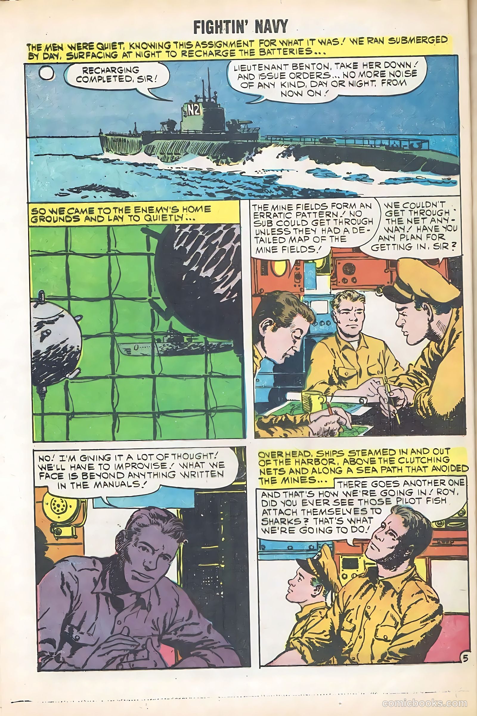 Fightin' Navy #91 — page 8 of 36