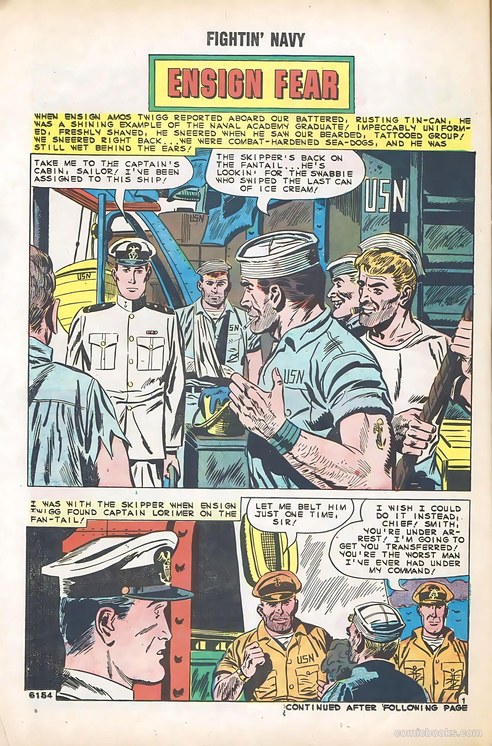 Fightin' Navy #91 — page 14 of 36