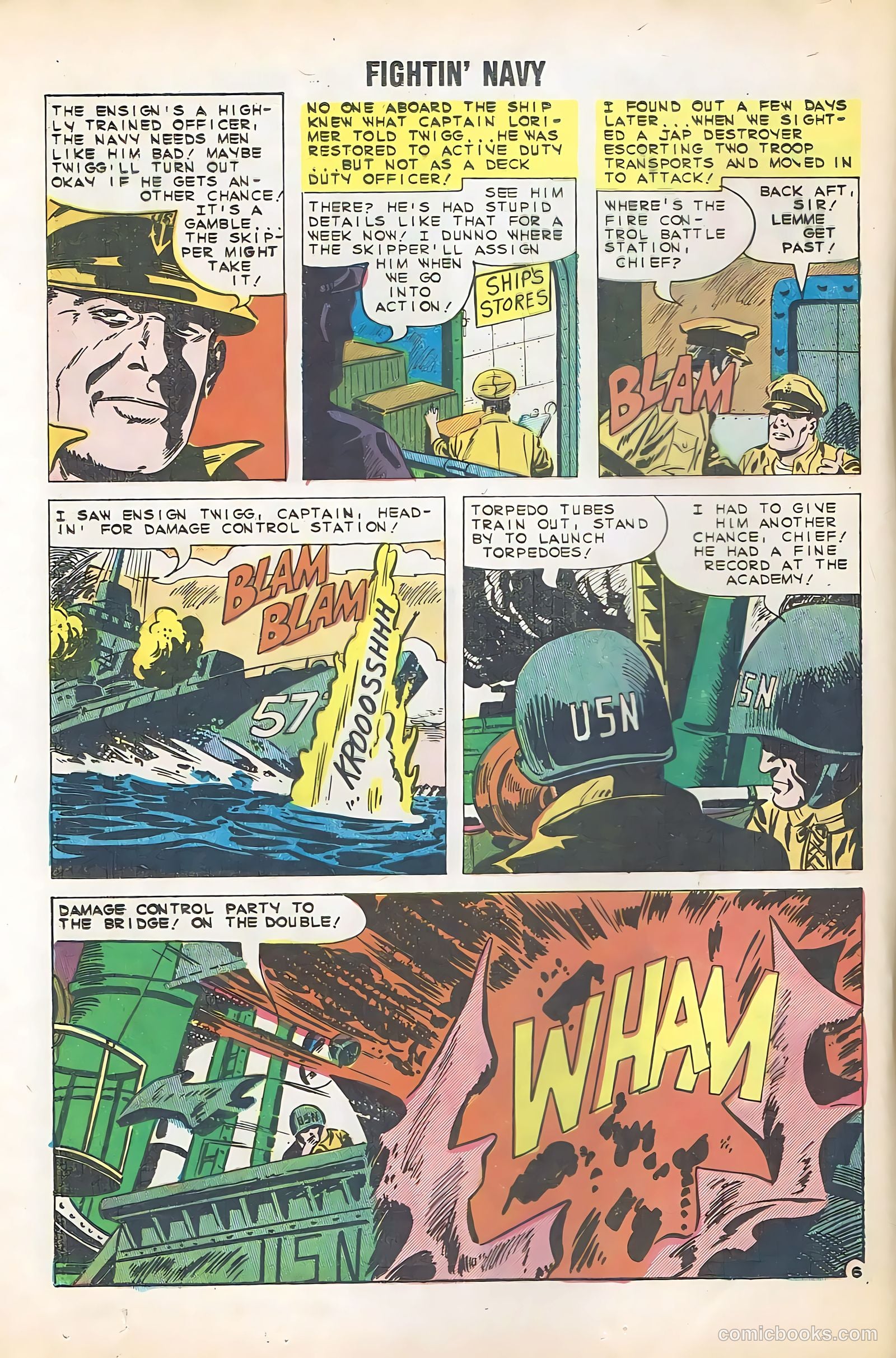 Fightin' Navy #91 — page 20 of 36