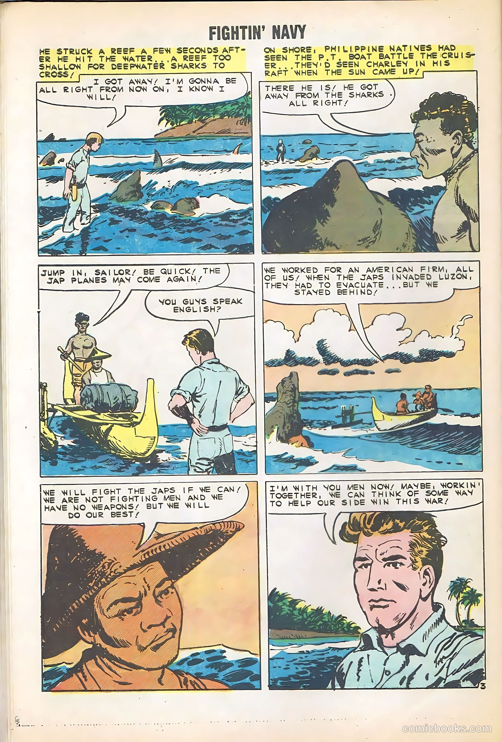 Fightin' Navy #91 — page 28 of 36