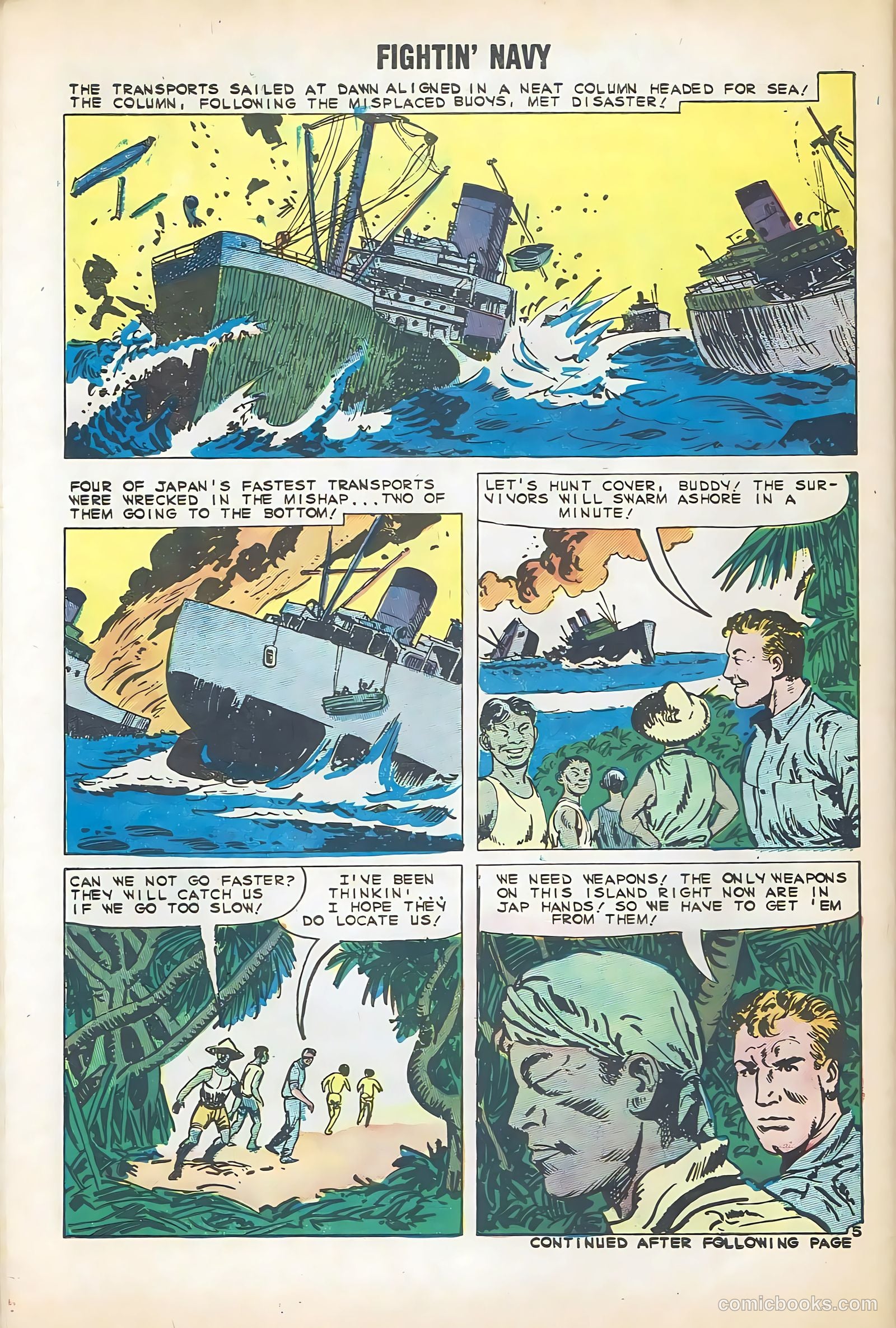 Fightin' Navy #91 — page 30 of 36