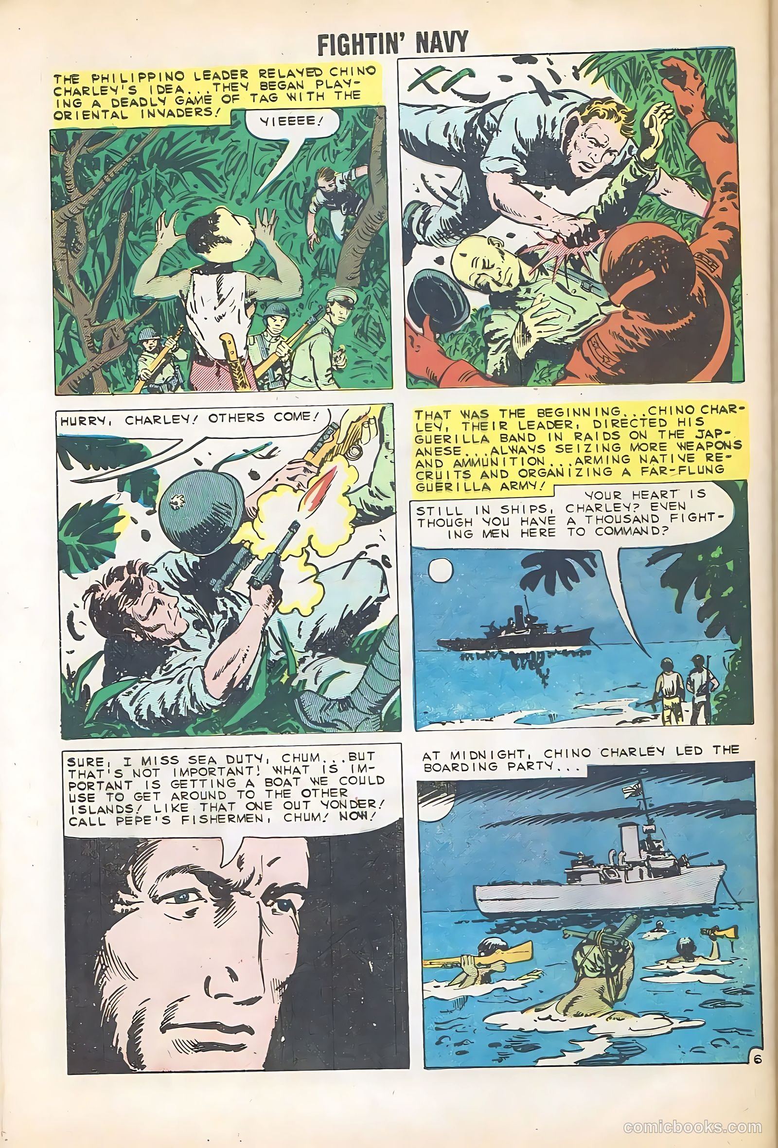 Fightin' Navy #91 — page 32 of 36