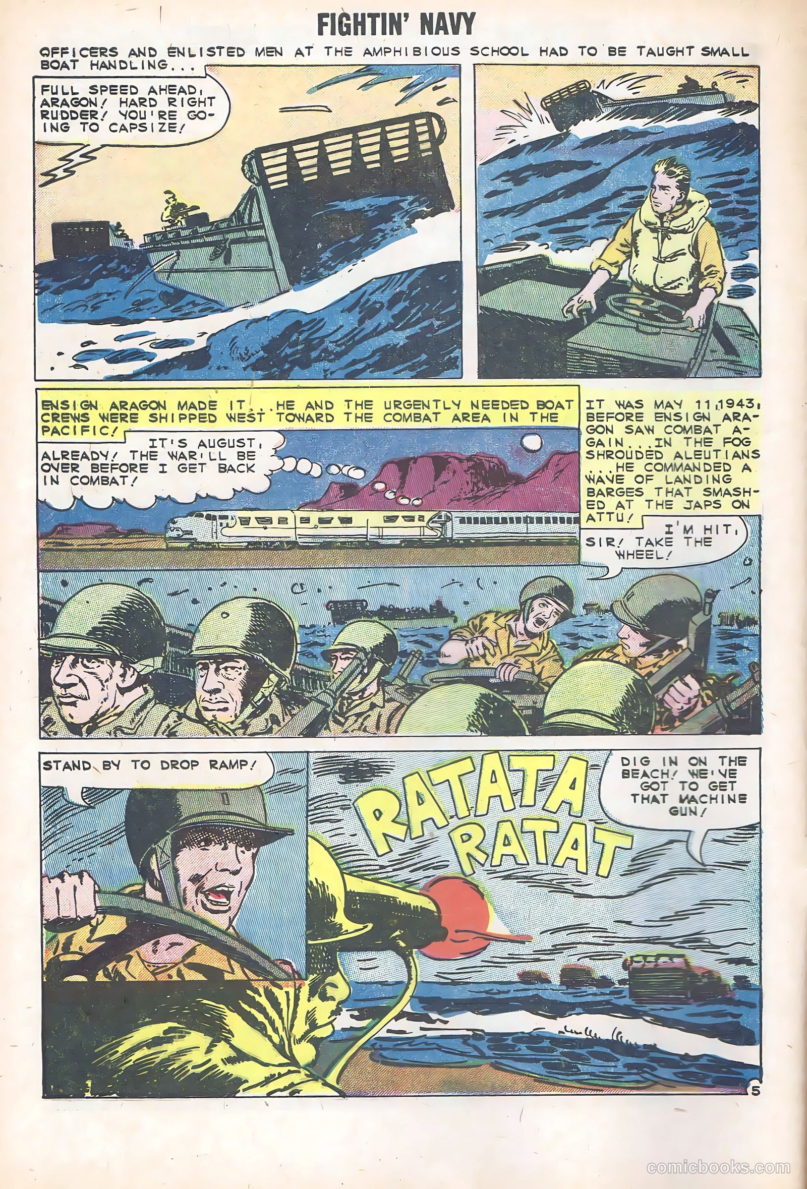 Fightin' Navy #92 — page 8 of 36