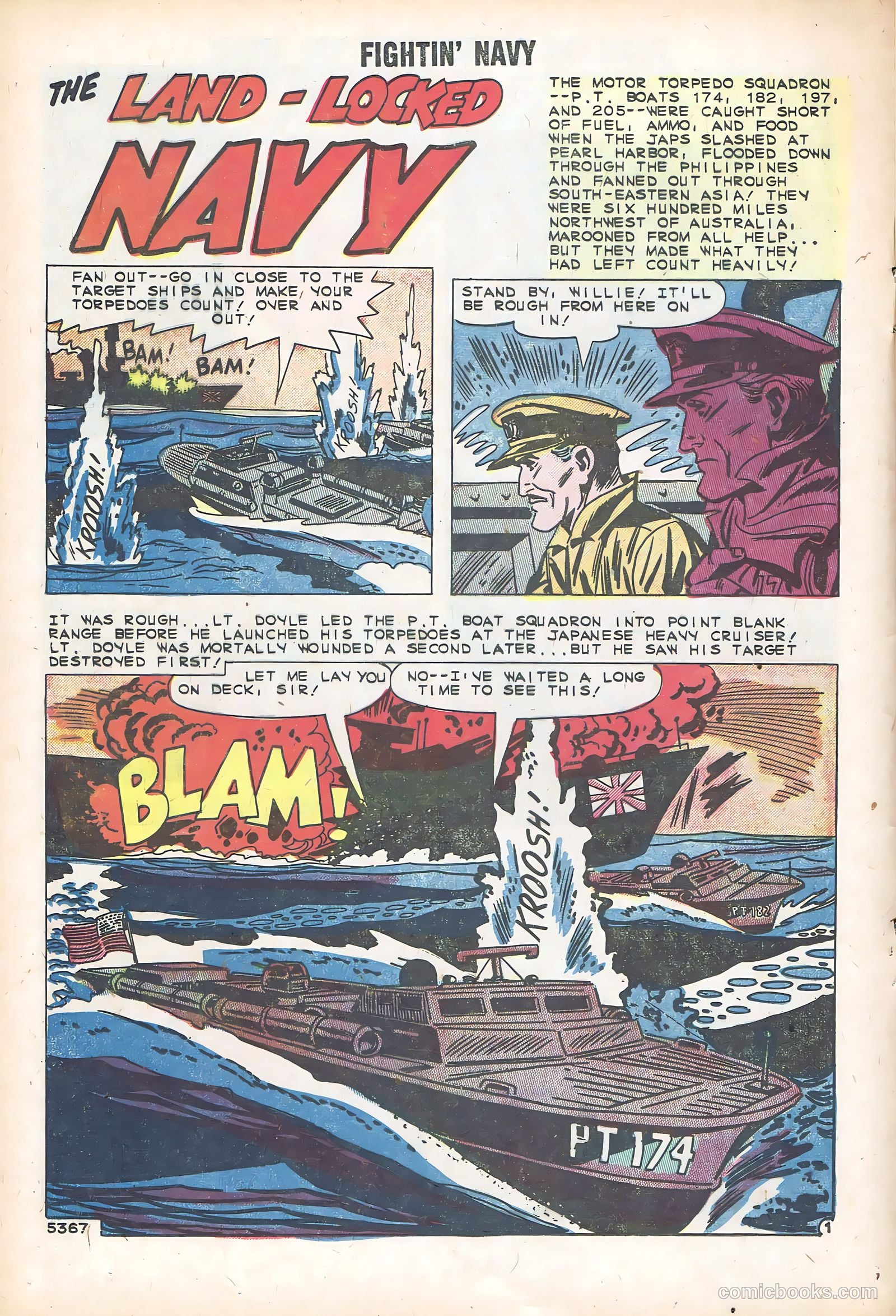 Fightin' Navy #92 — page 12 of 36