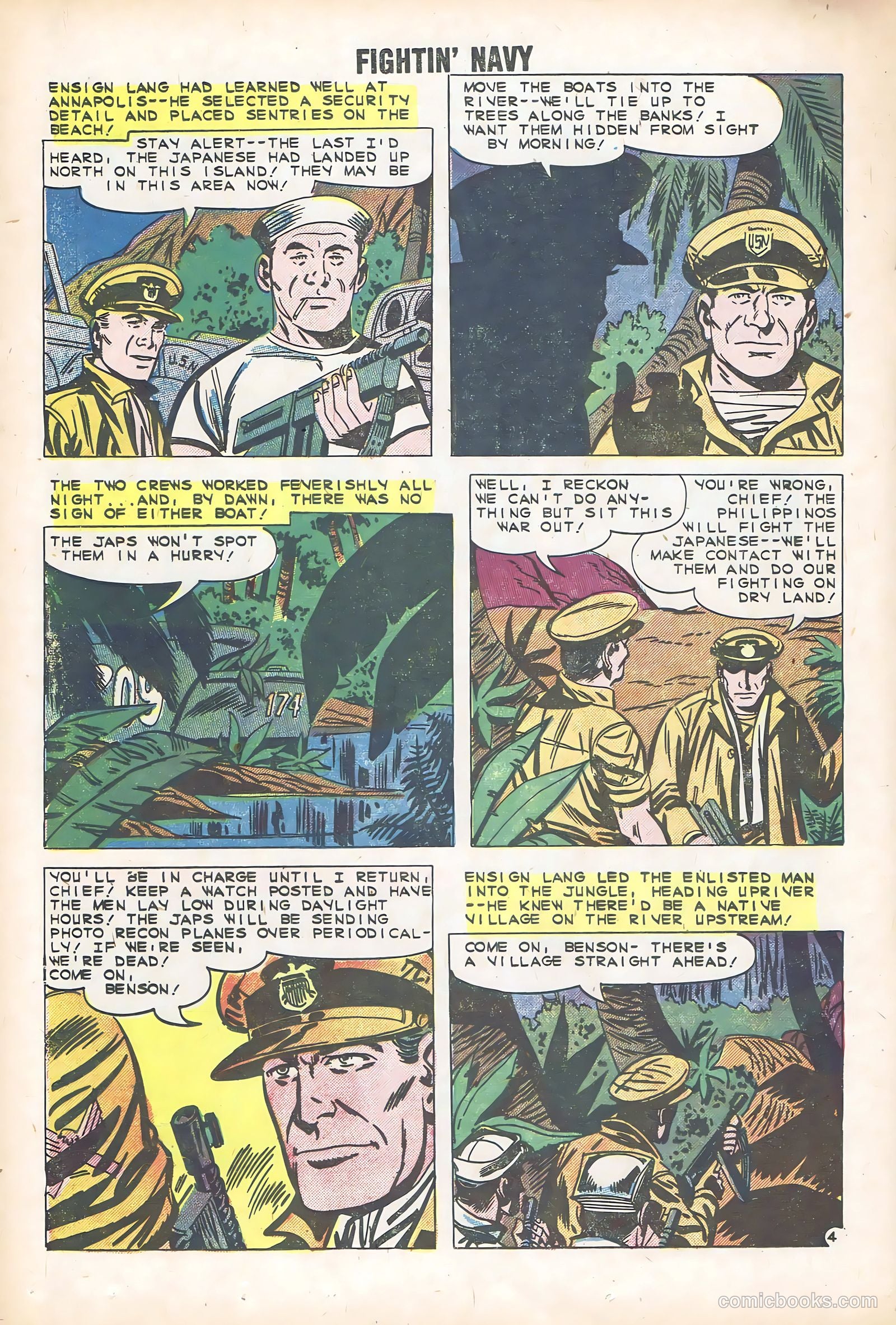 Fightin' Navy #92 — page 16 of 36