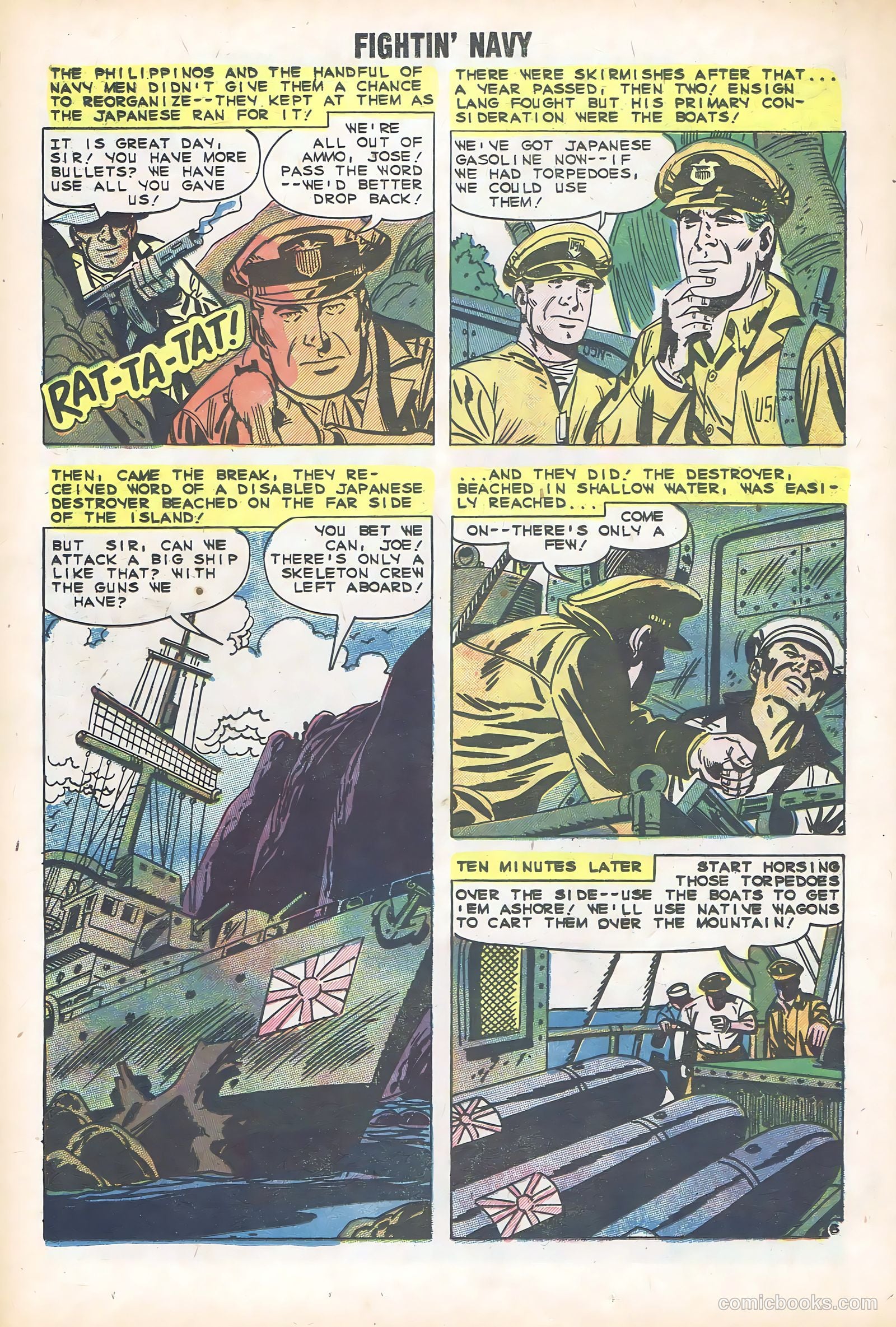 Fightin' Navy #92 — page 18 of 36