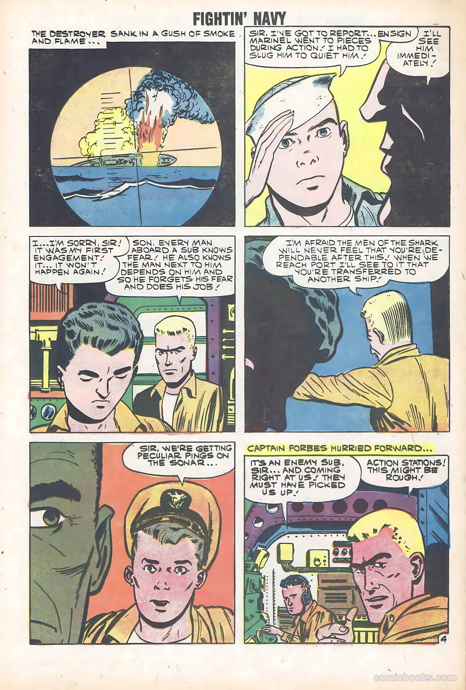 Fightin' Navy #92 — page 26 of 36