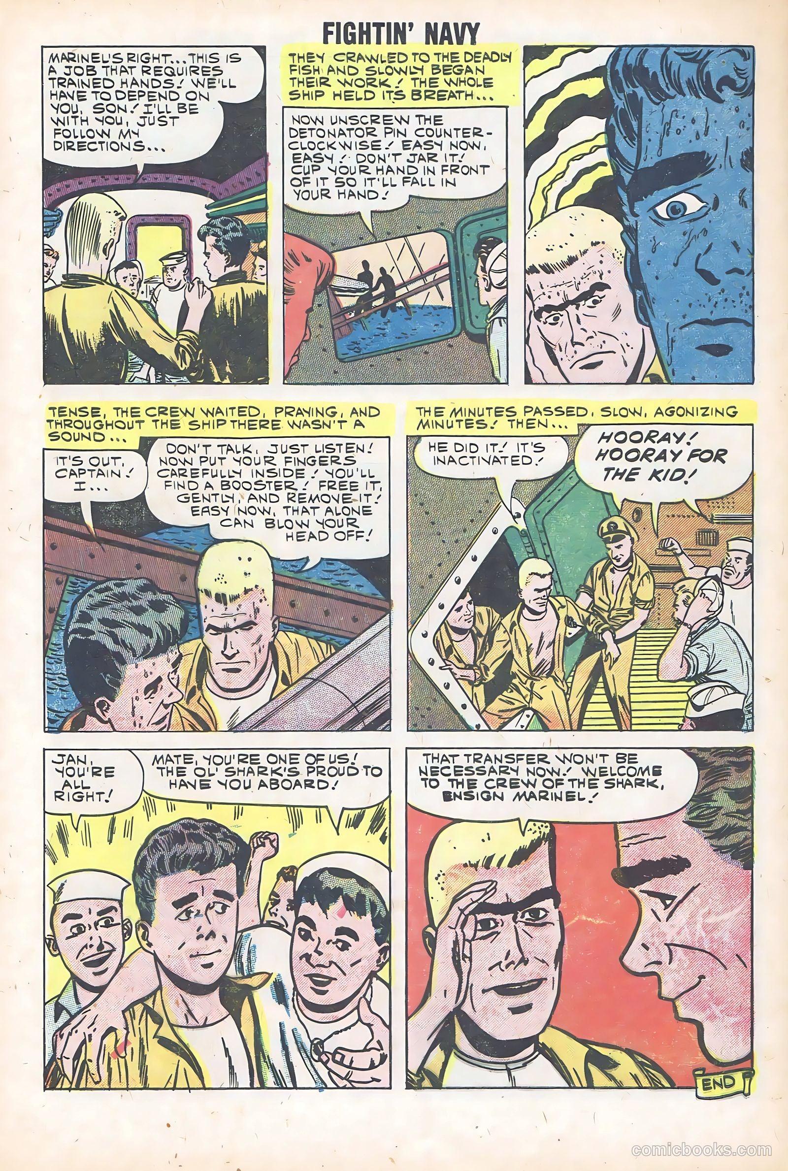 Fightin' Navy #92 — page 28 of 36