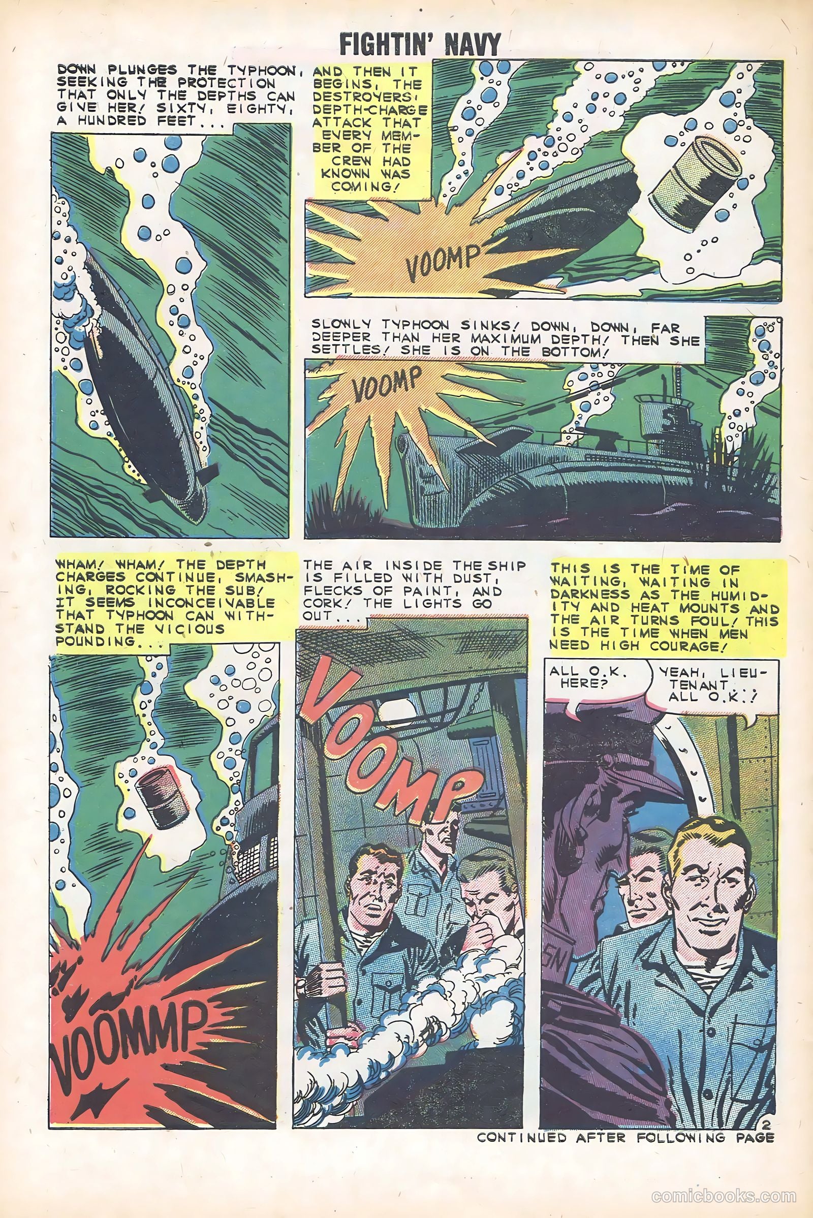 Fightin' Navy #92 — page 30 of 36