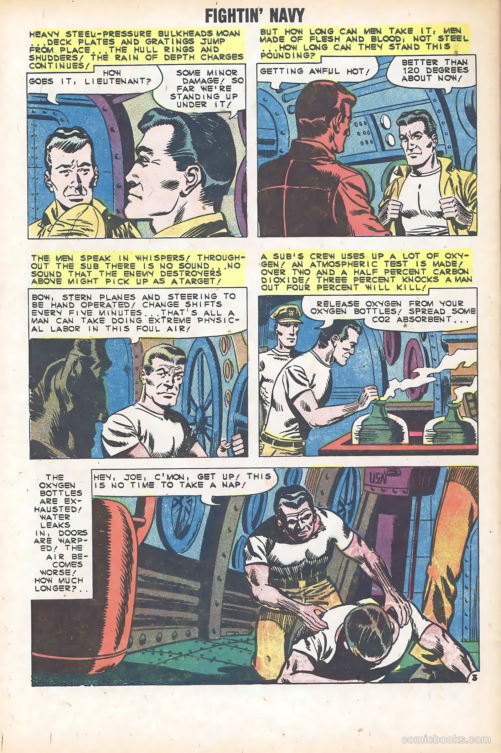 Fightin' Navy #92 — page 32 of 36