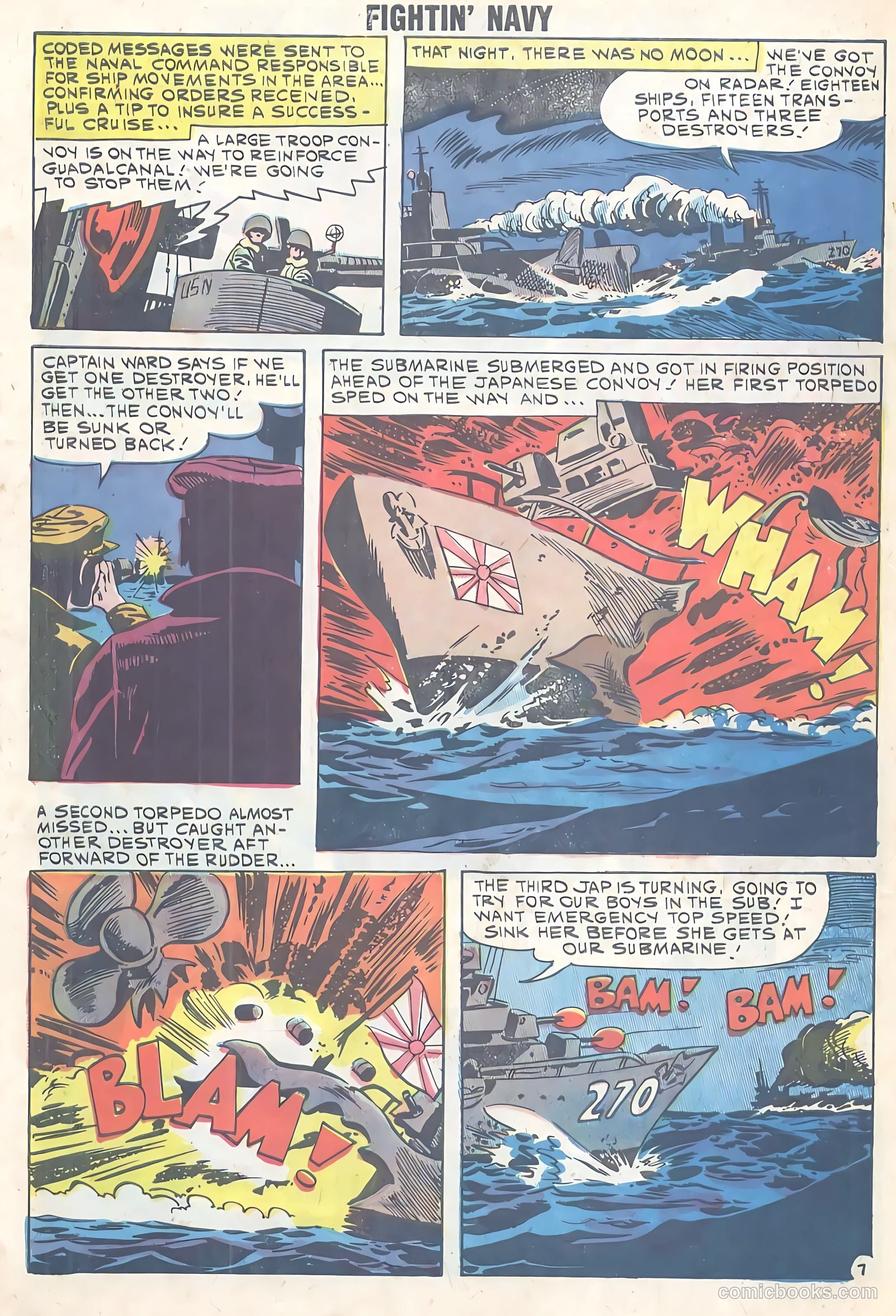 Fightin' Navy #93 — page 10 of 36