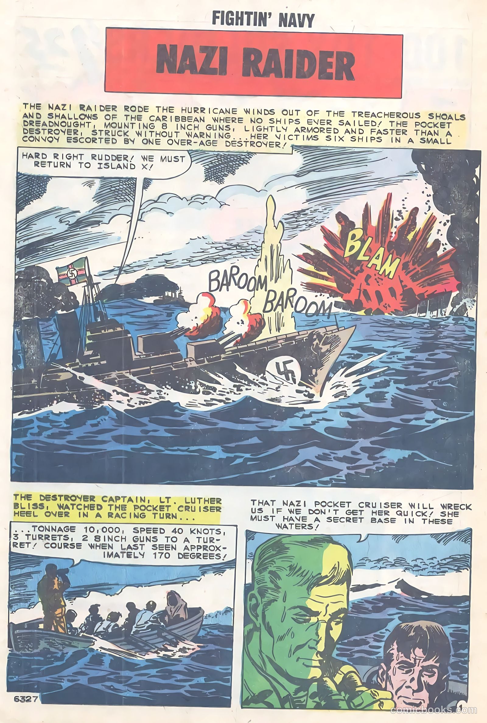 Fightin' Navy #93 — page 16 of 36