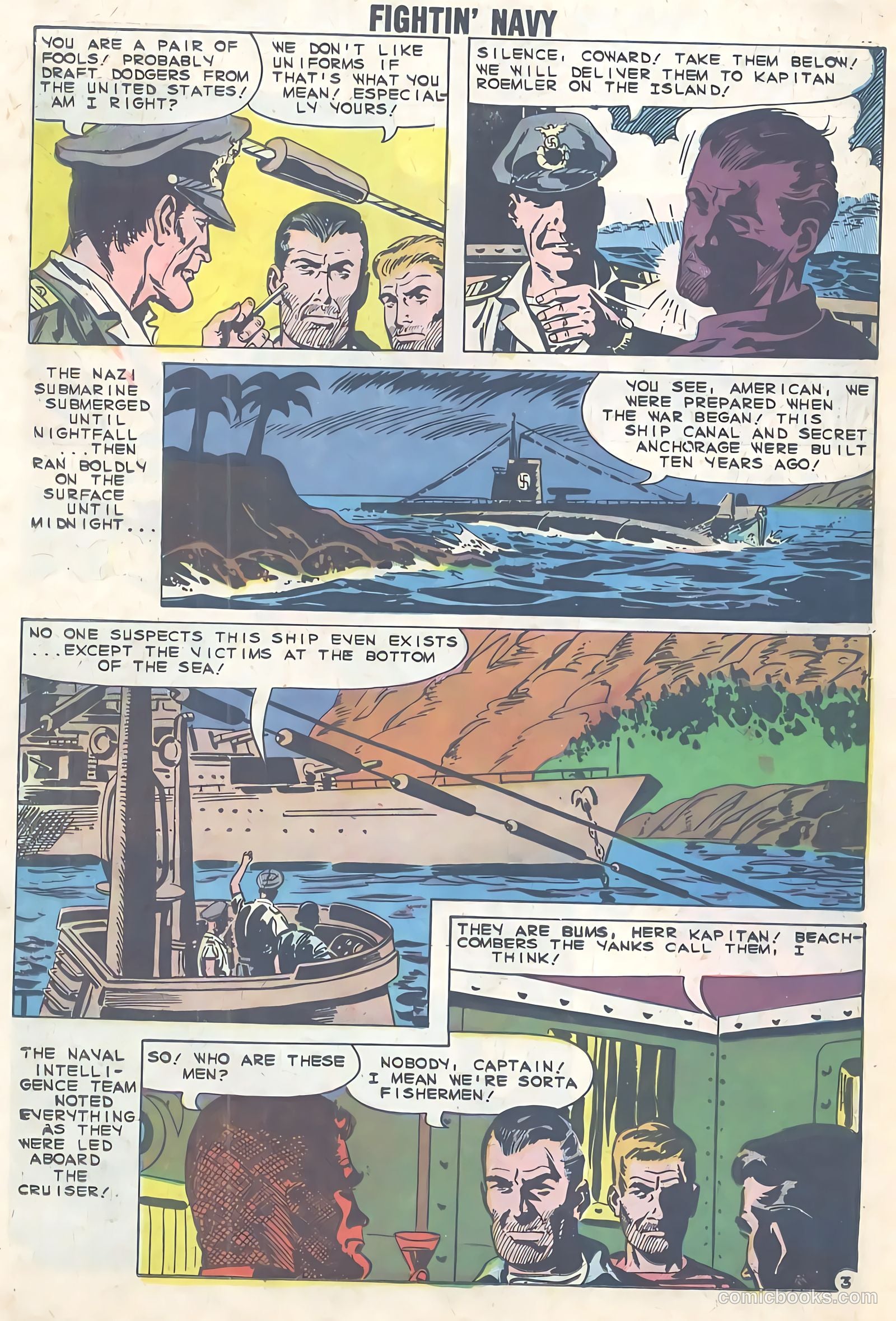 Fightin' Navy #93 — page 18 of 36