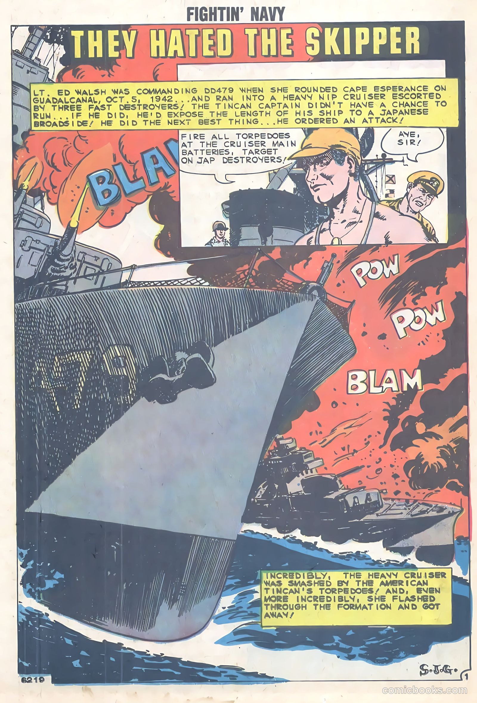 Fightin' Navy #93 — page 26 of 36