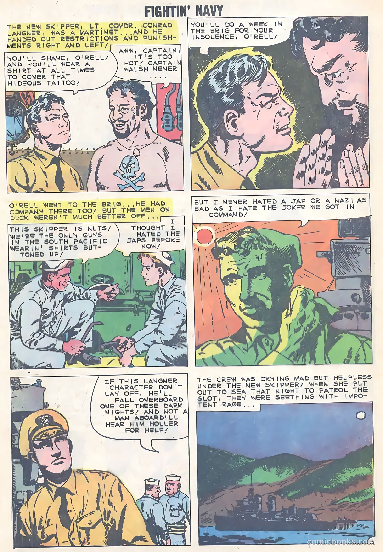 Fightin' Navy #93 — page 28 of 36