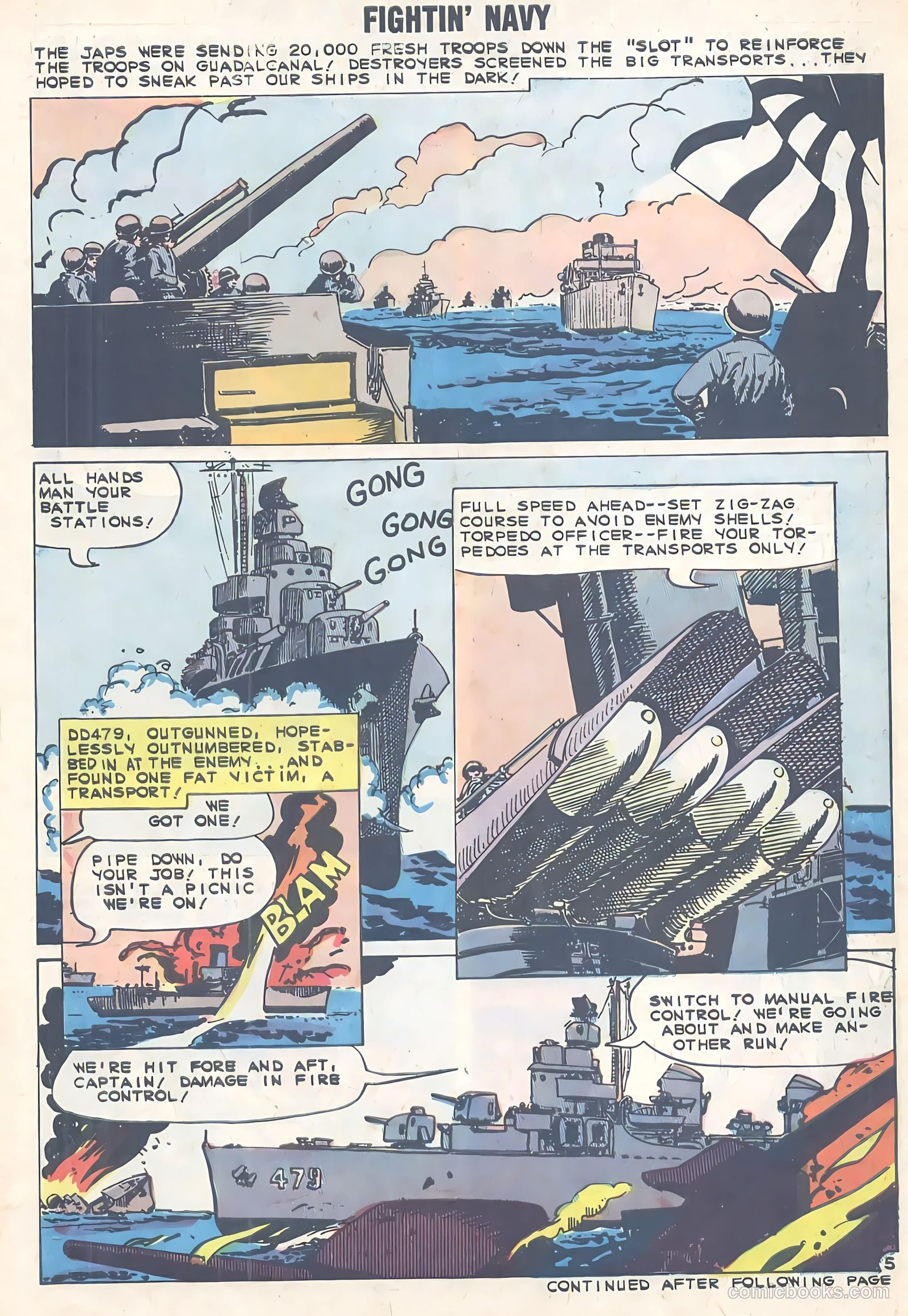 Fightin' Navy #93 — page 30 of 36
