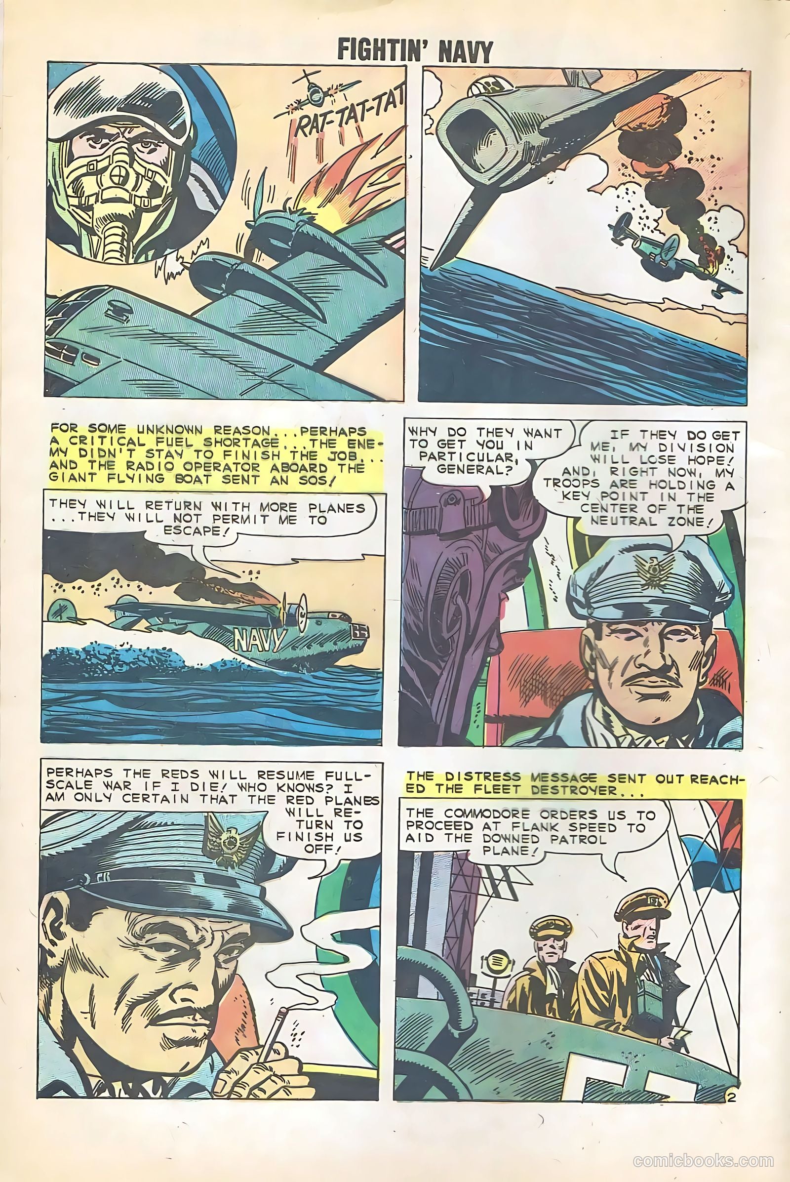 Fightin' Navy #95 — page 4 of 36
