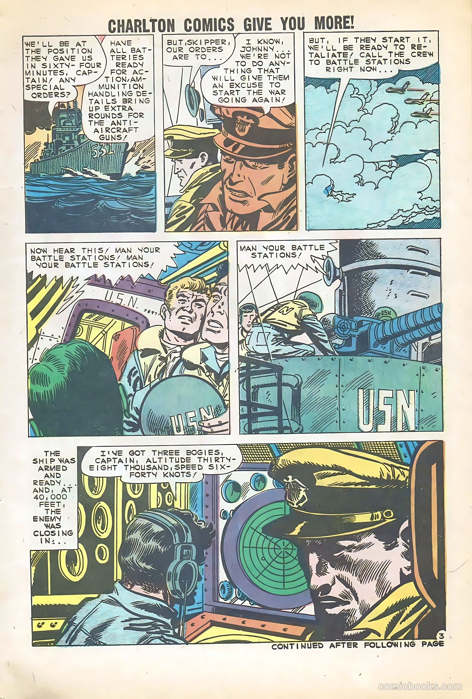 Fightin' Navy #95 — page 5 of 36