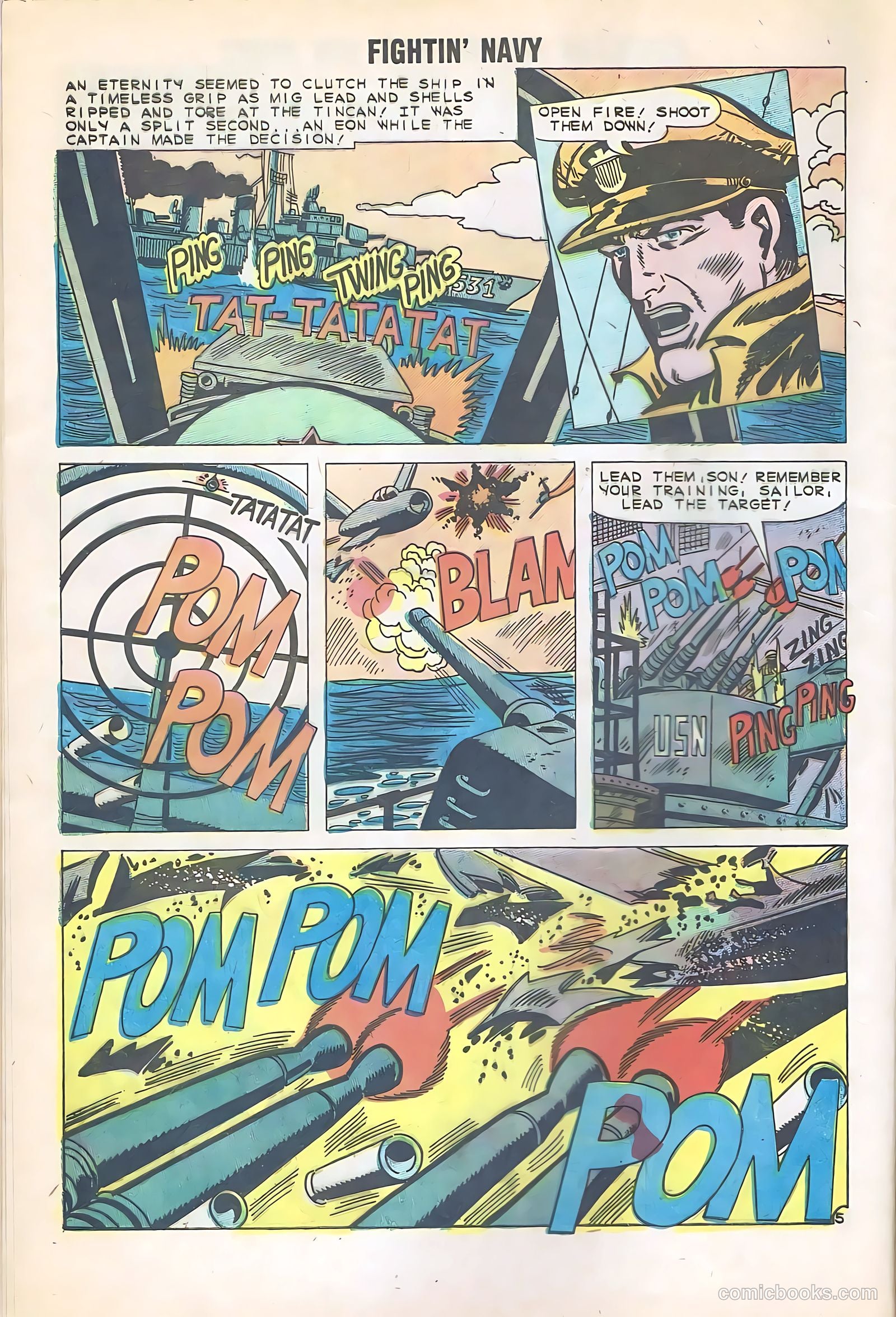 Fightin' Navy #95 — page 8 of 36