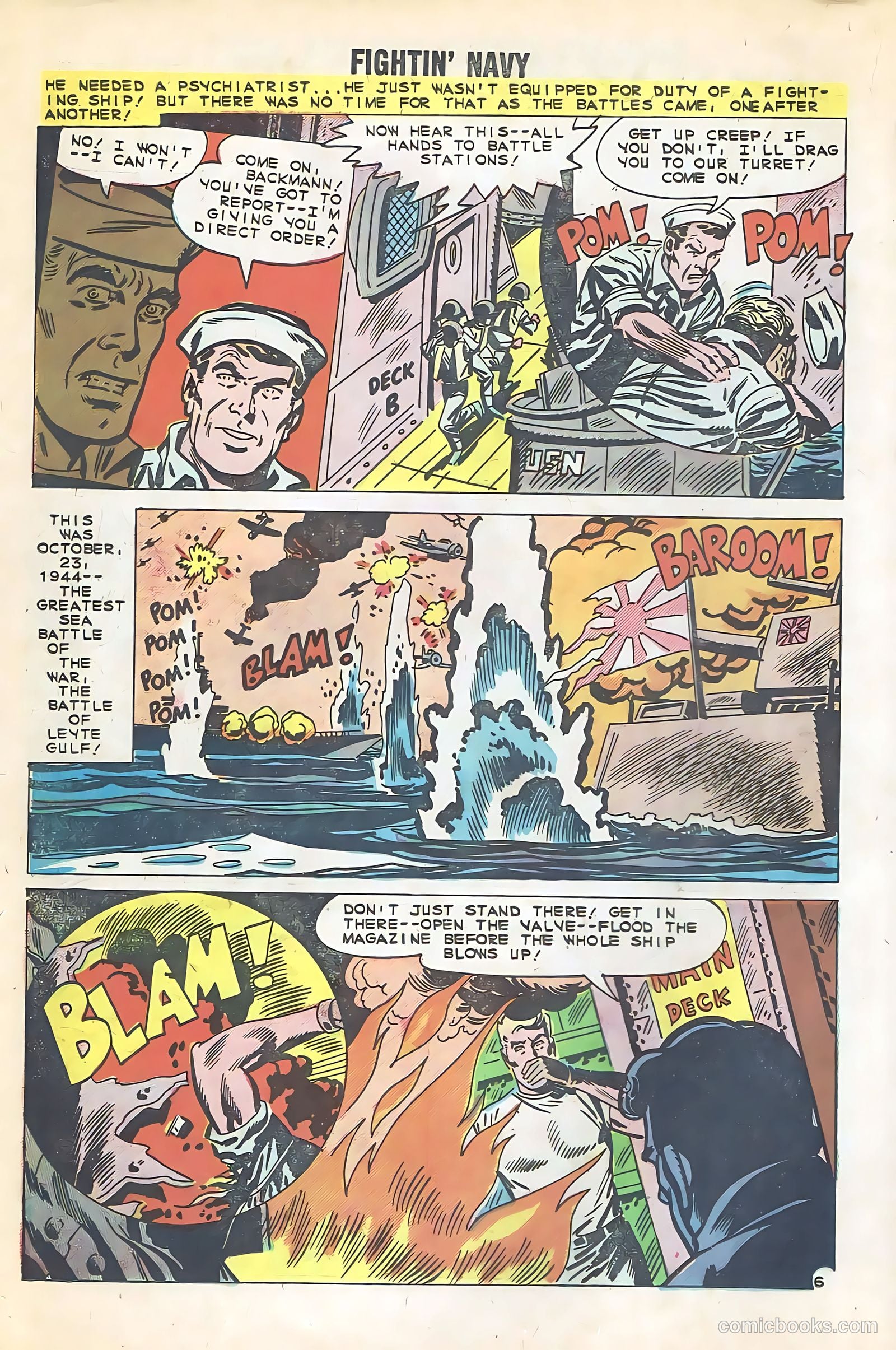 Fightin' Navy #95 — page 18 of 36