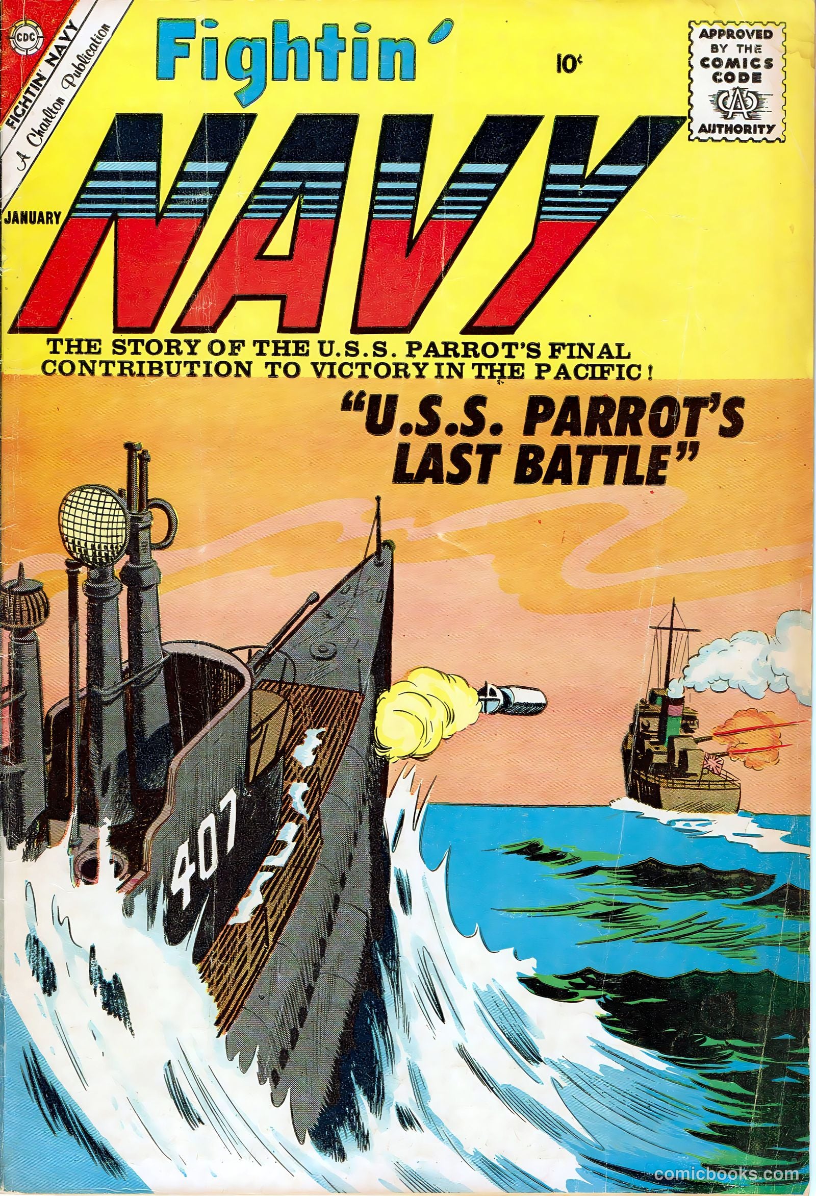 Fightin' Navy #96 — page 1 of 36