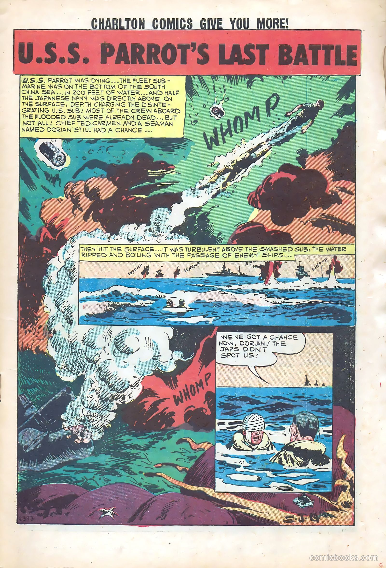 Fightin' Navy #96 — page 3 of 36