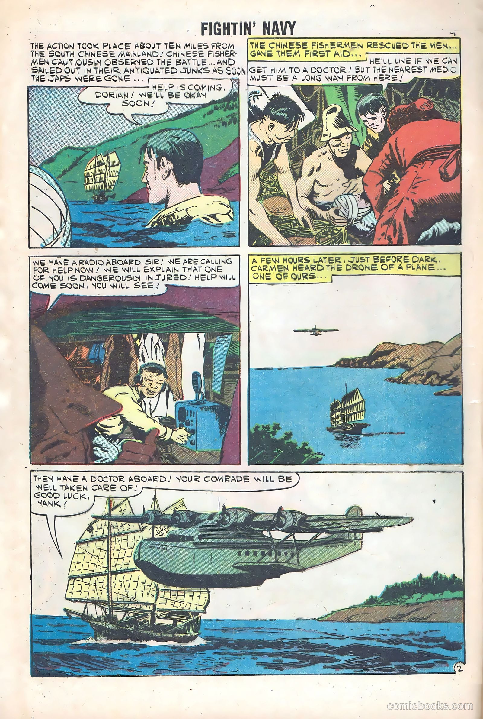 Fightin' Navy #96 — page 4 of 36