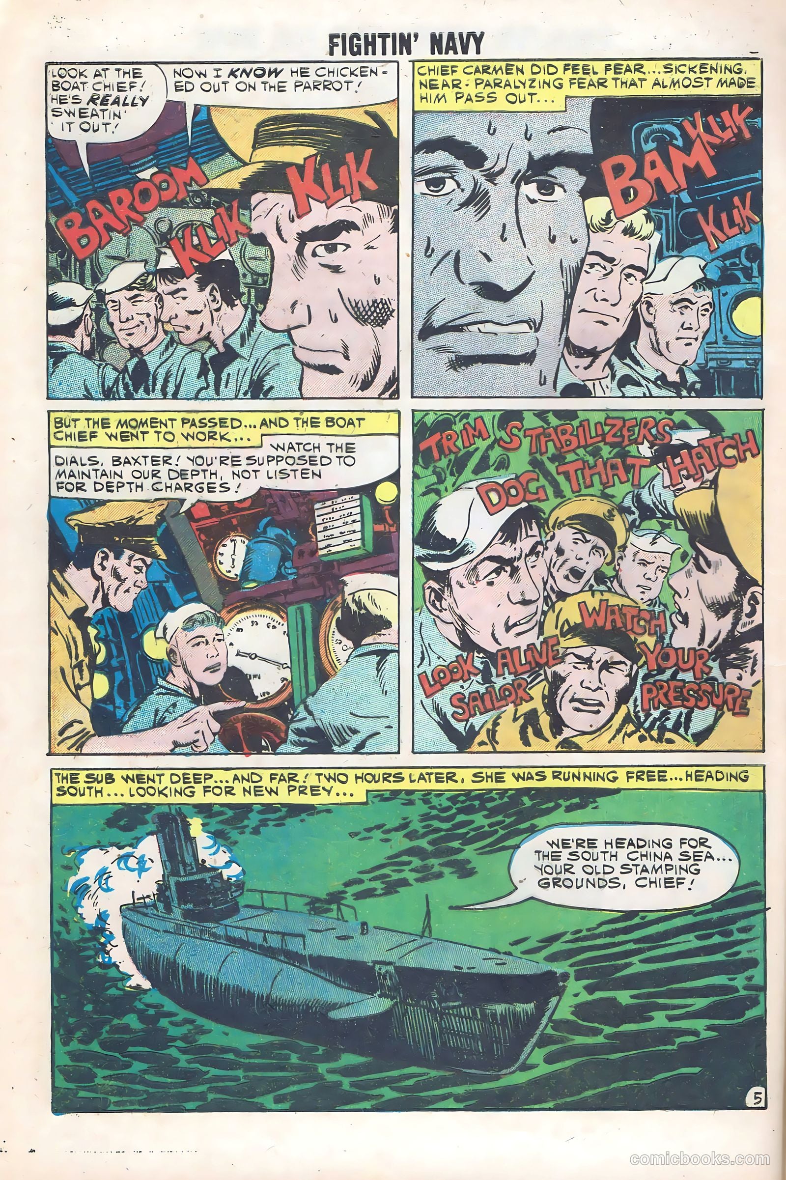 Fightin' Navy #96 — page 8 of 36