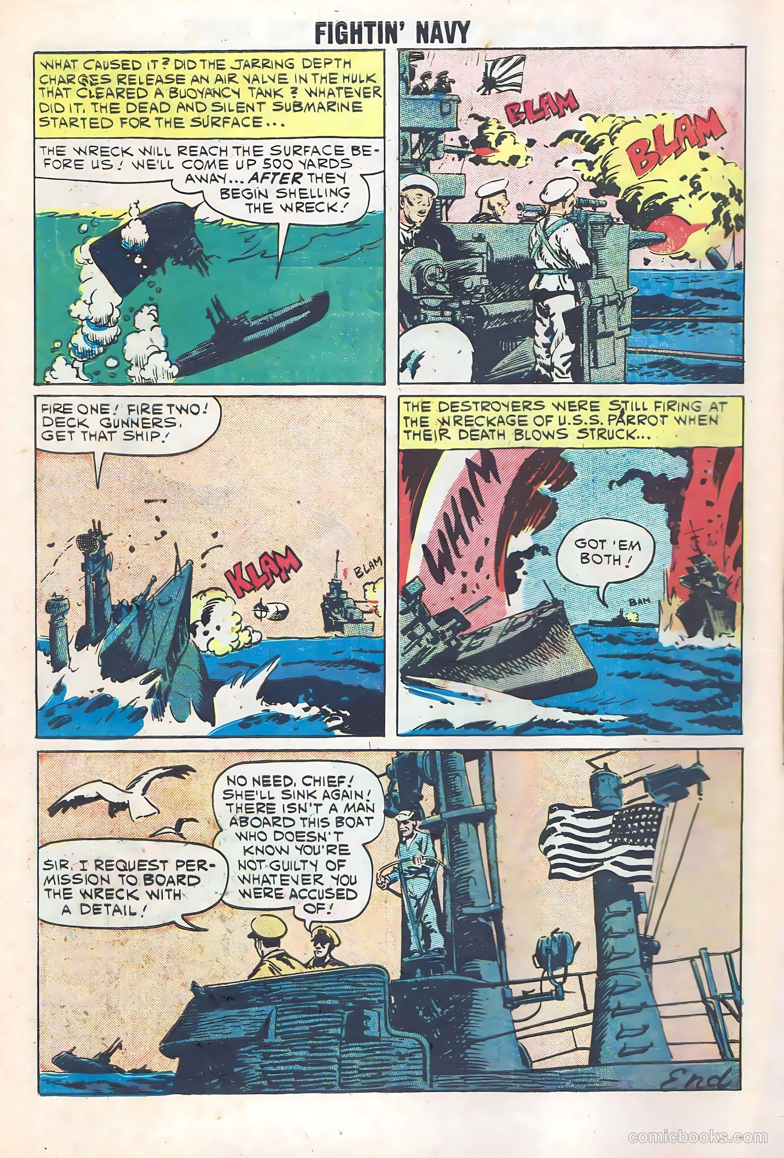 Fightin' Navy #96 — page 10 of 36