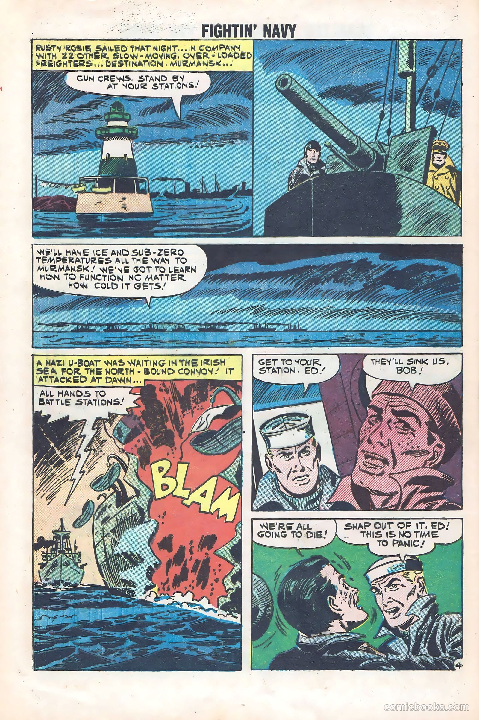 Fightin' Navy #96 — page 28 of 36