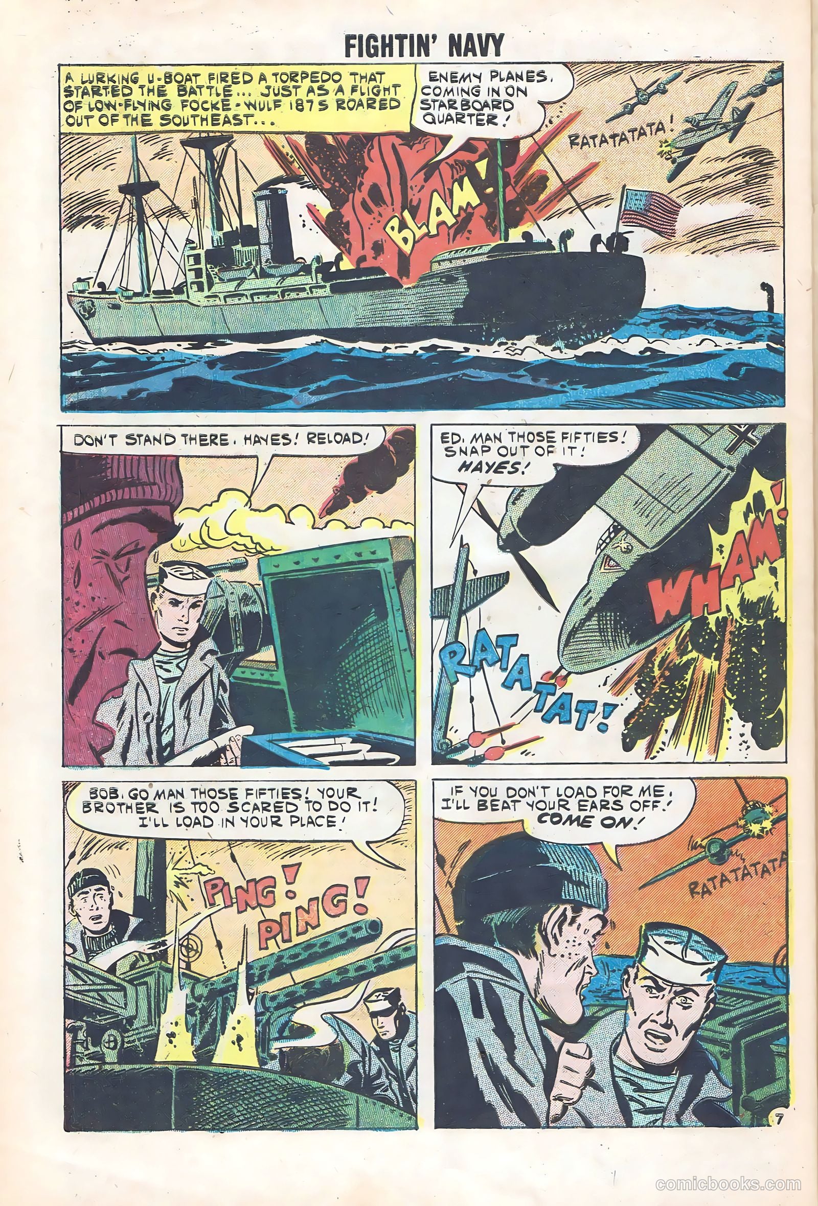 Fightin' Navy #96 — page 32 of 36