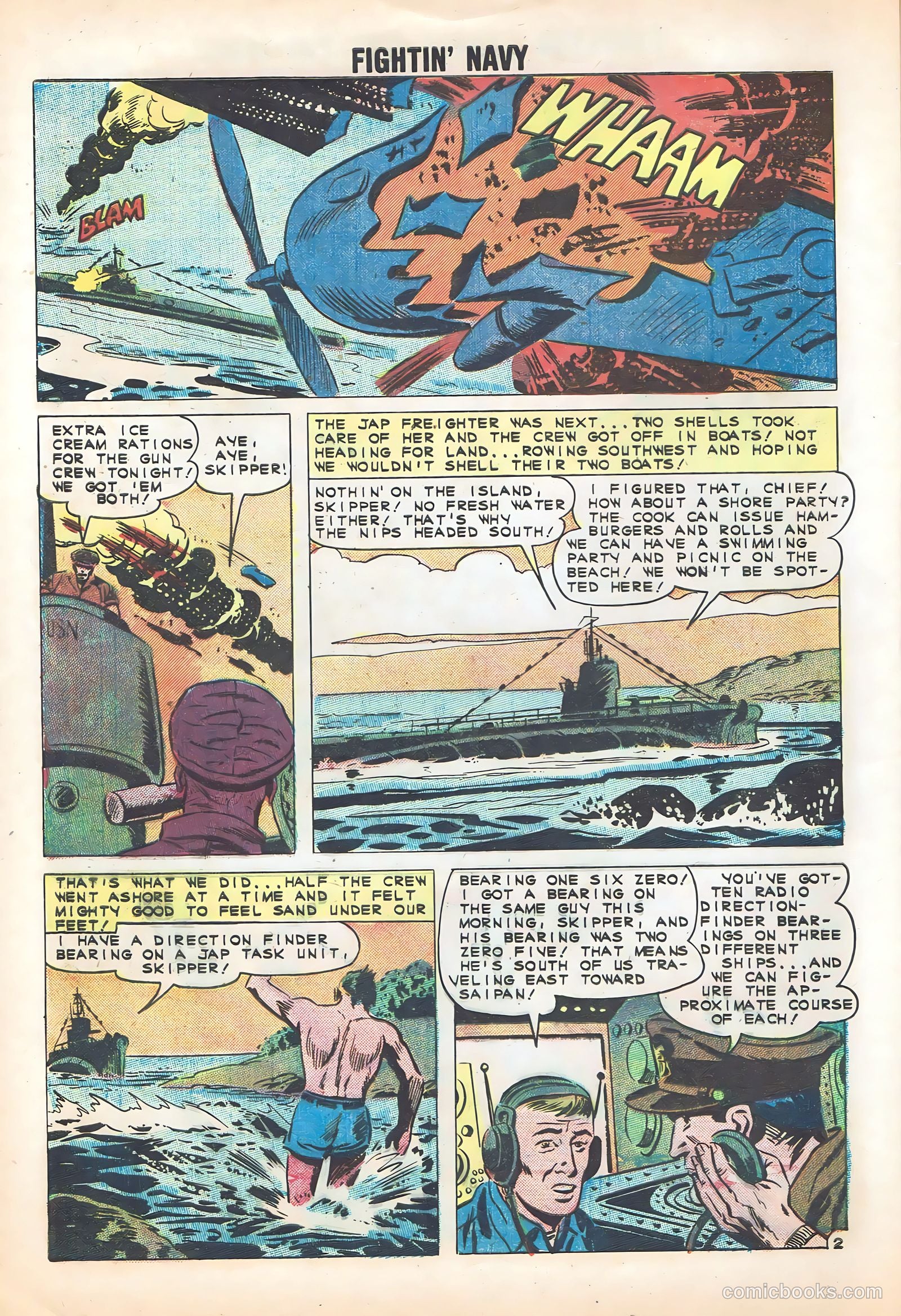 Fightin' Navy #97 — page 4 of 36