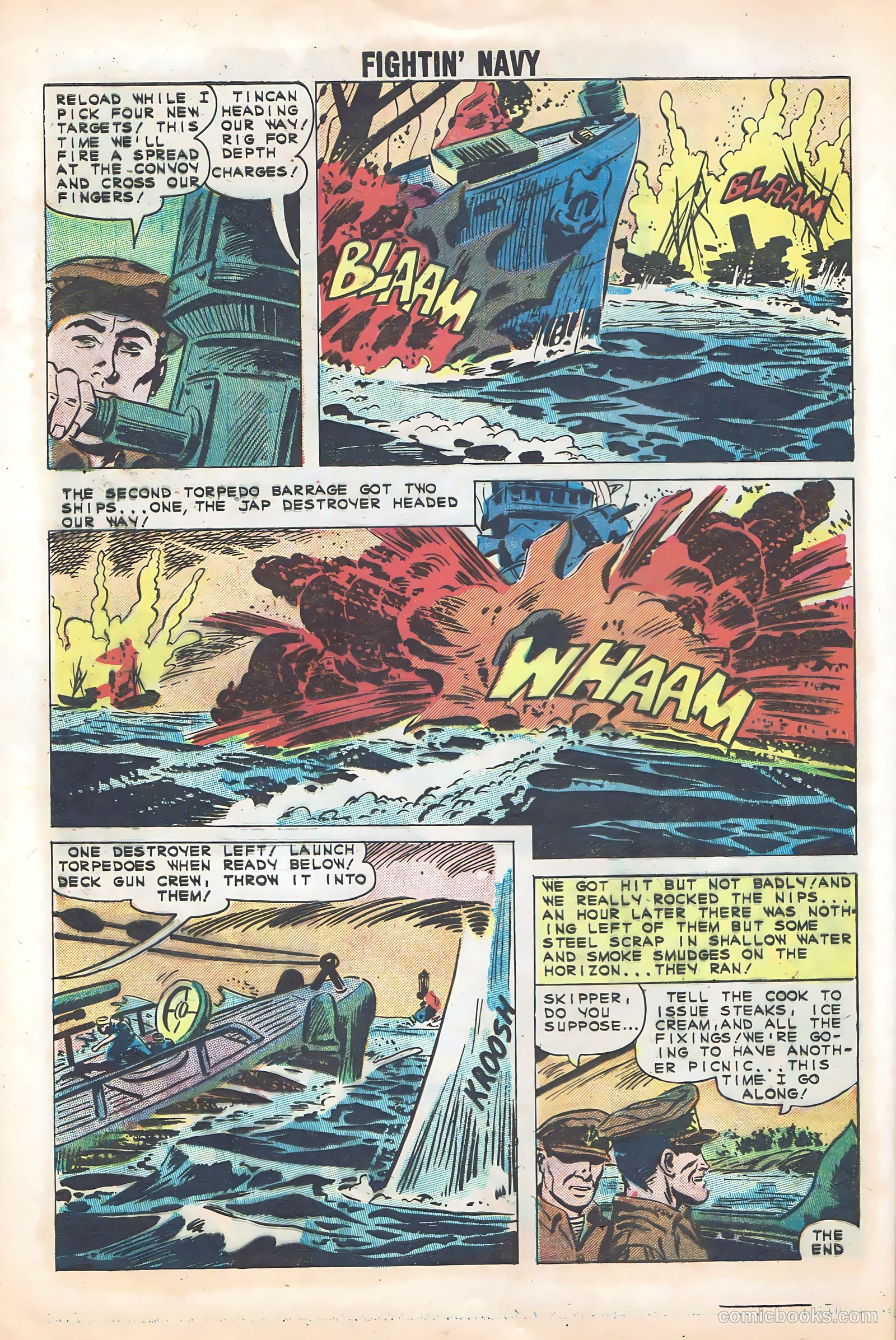 Fightin' Navy #97 — page 8 of 36