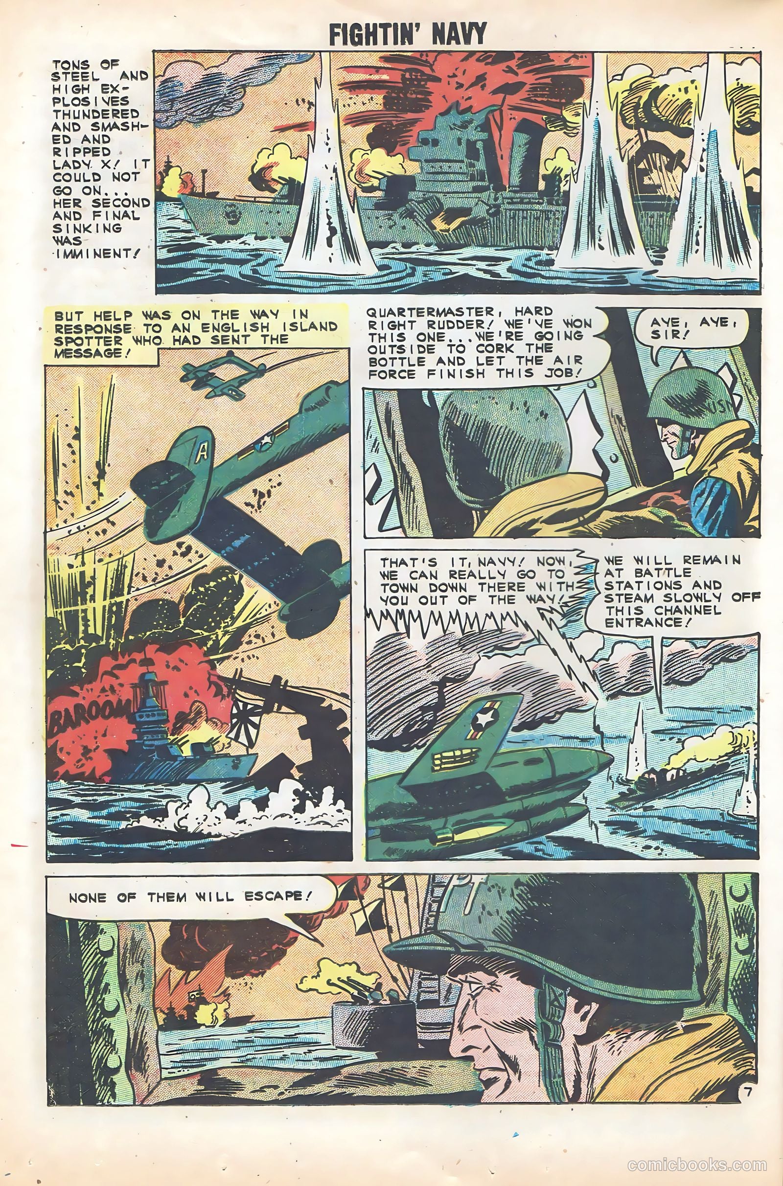 Fightin' Navy #97 — page 16 of 36