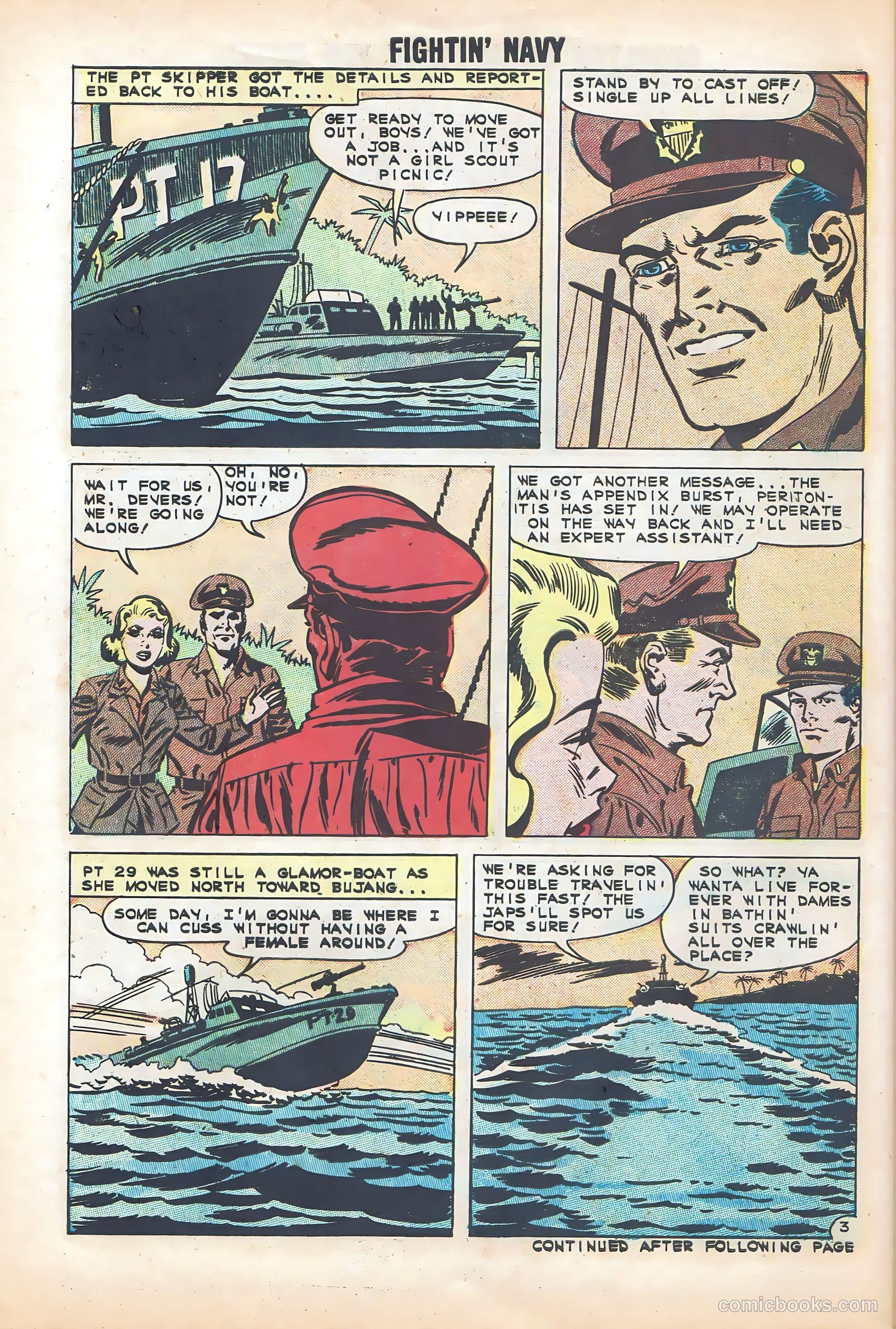 Fightin' Navy #97 — page 30 of 36